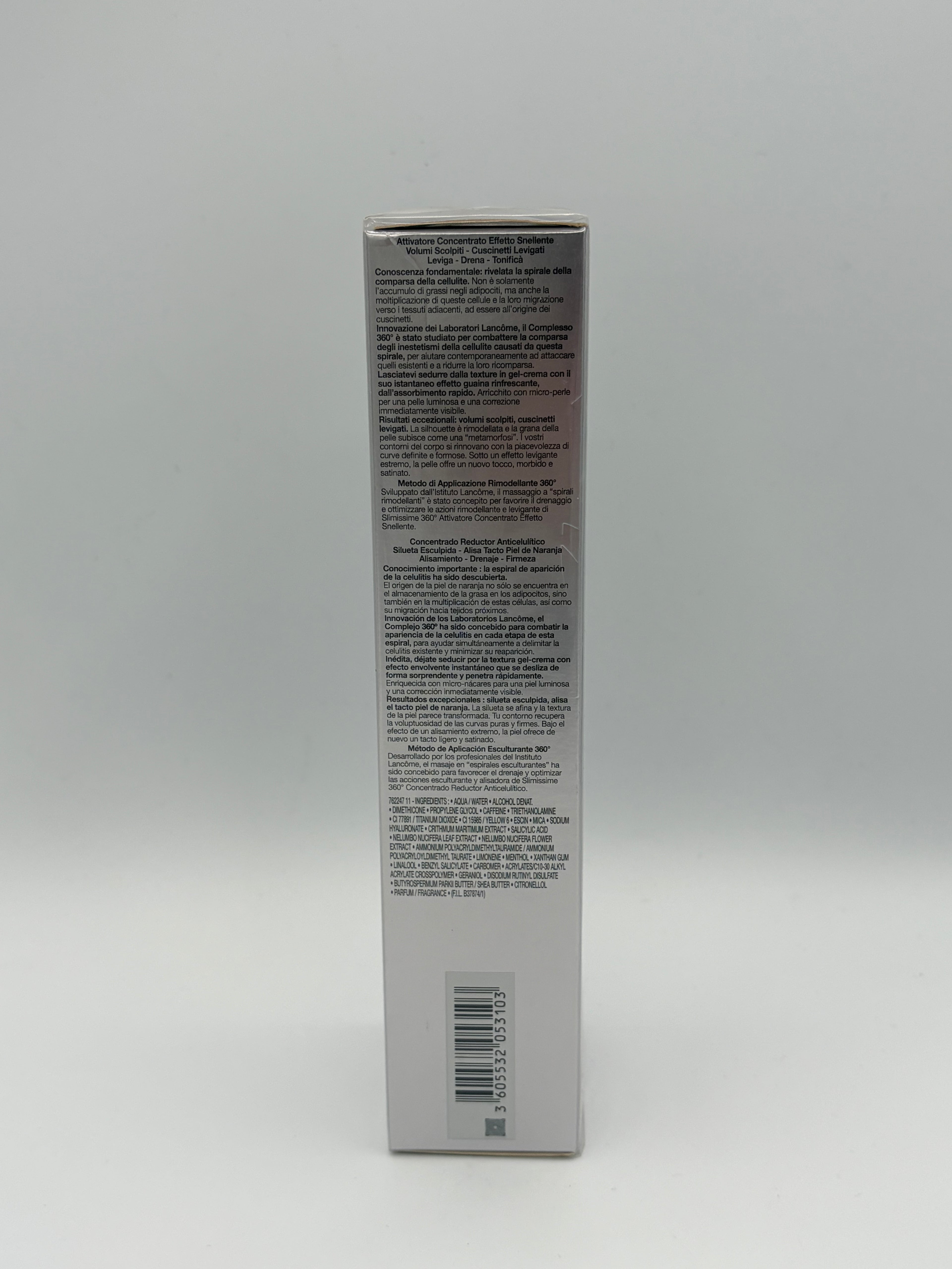 BLOCK36: CREMA	LANCOME	SLIMISSIME 360° EFFETTO SNELLENTE