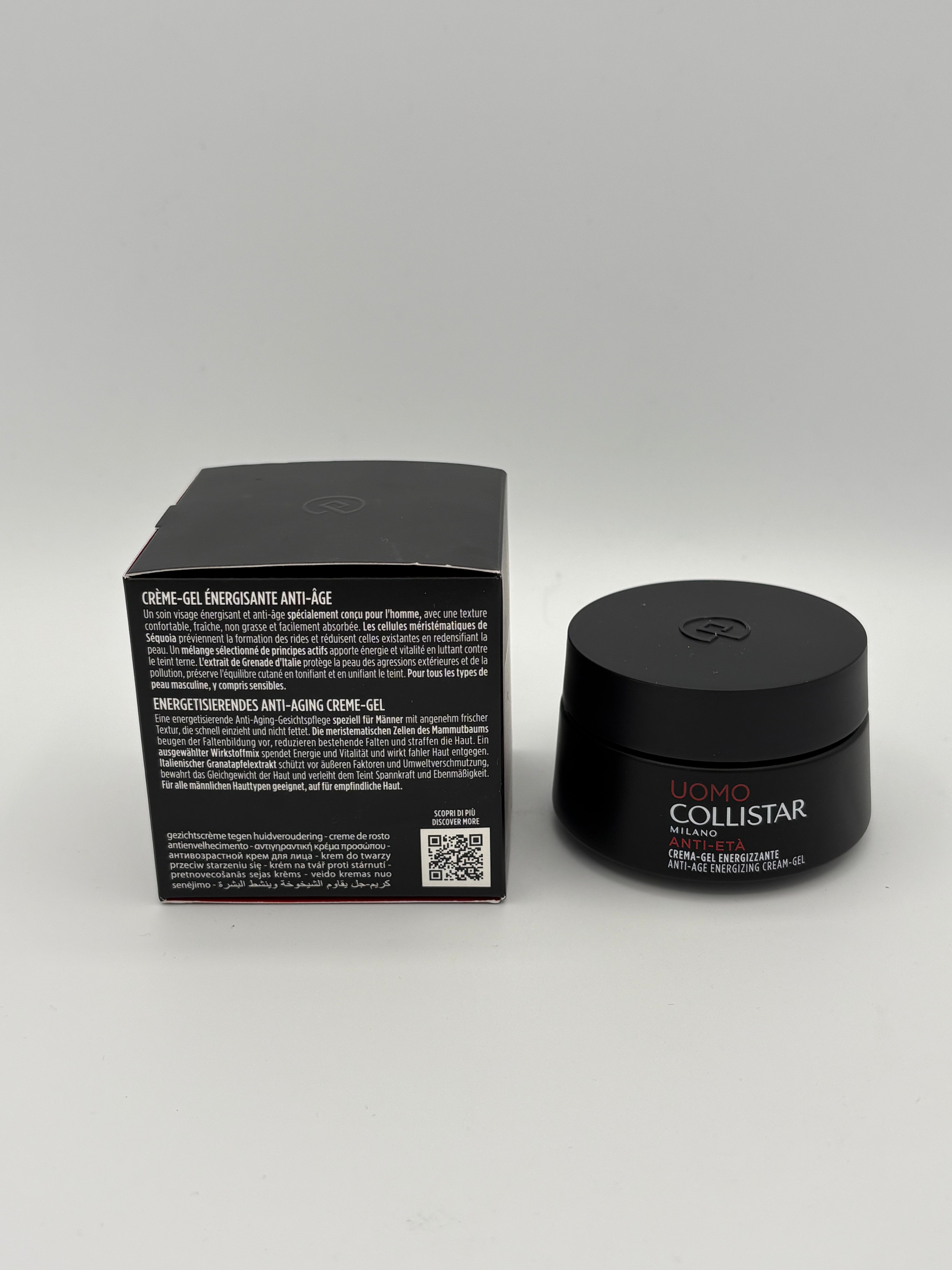 BLOCK36: CREMA	COLLISTAR	UOMO ANTI-AGE ENERGETISIERENDES CREME-GEL