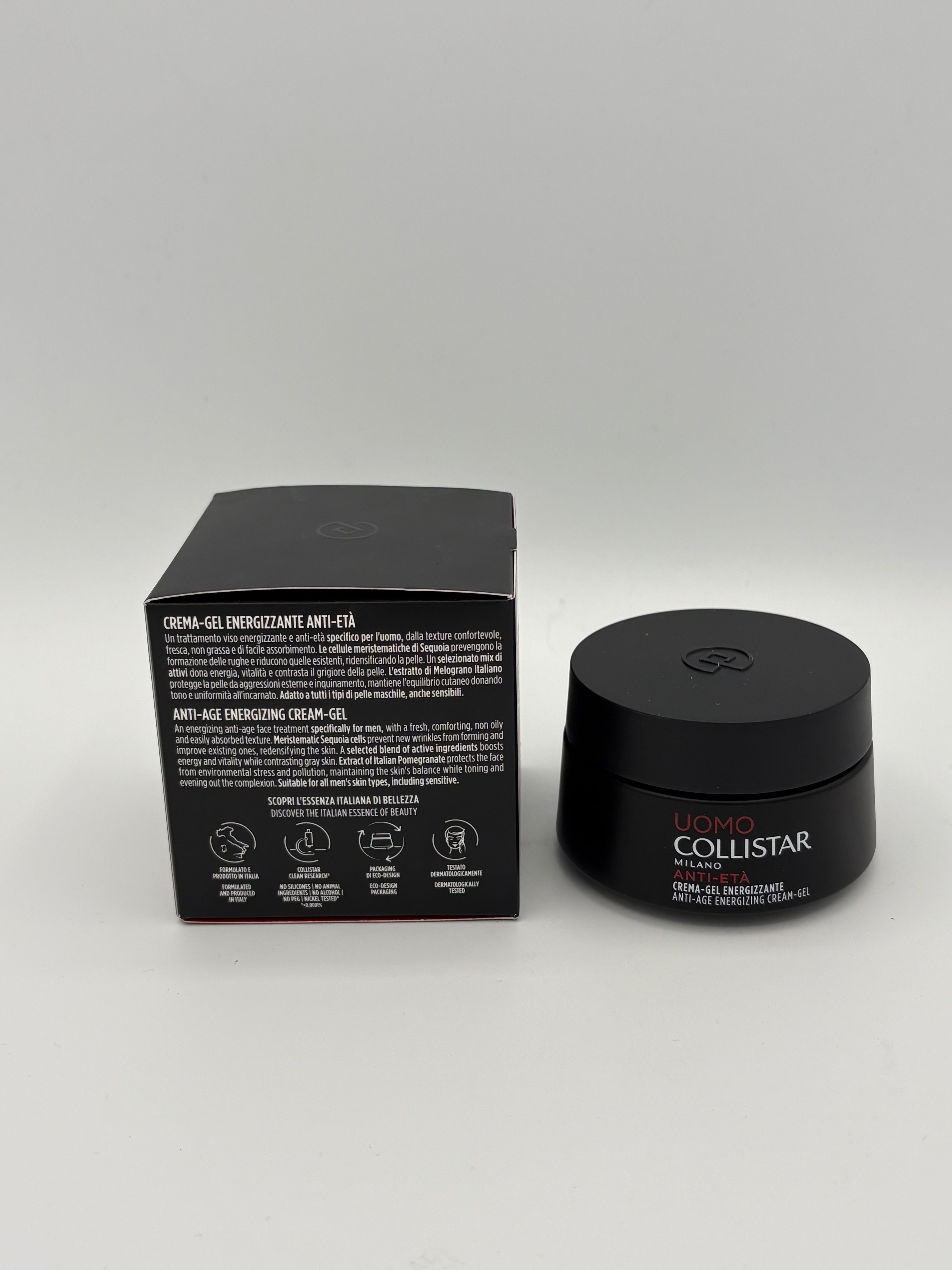 BLOCK36: CREMA	COLLISTAR	UOMO ANTI-AGE ENERGETISIERENDES CREME-GEL