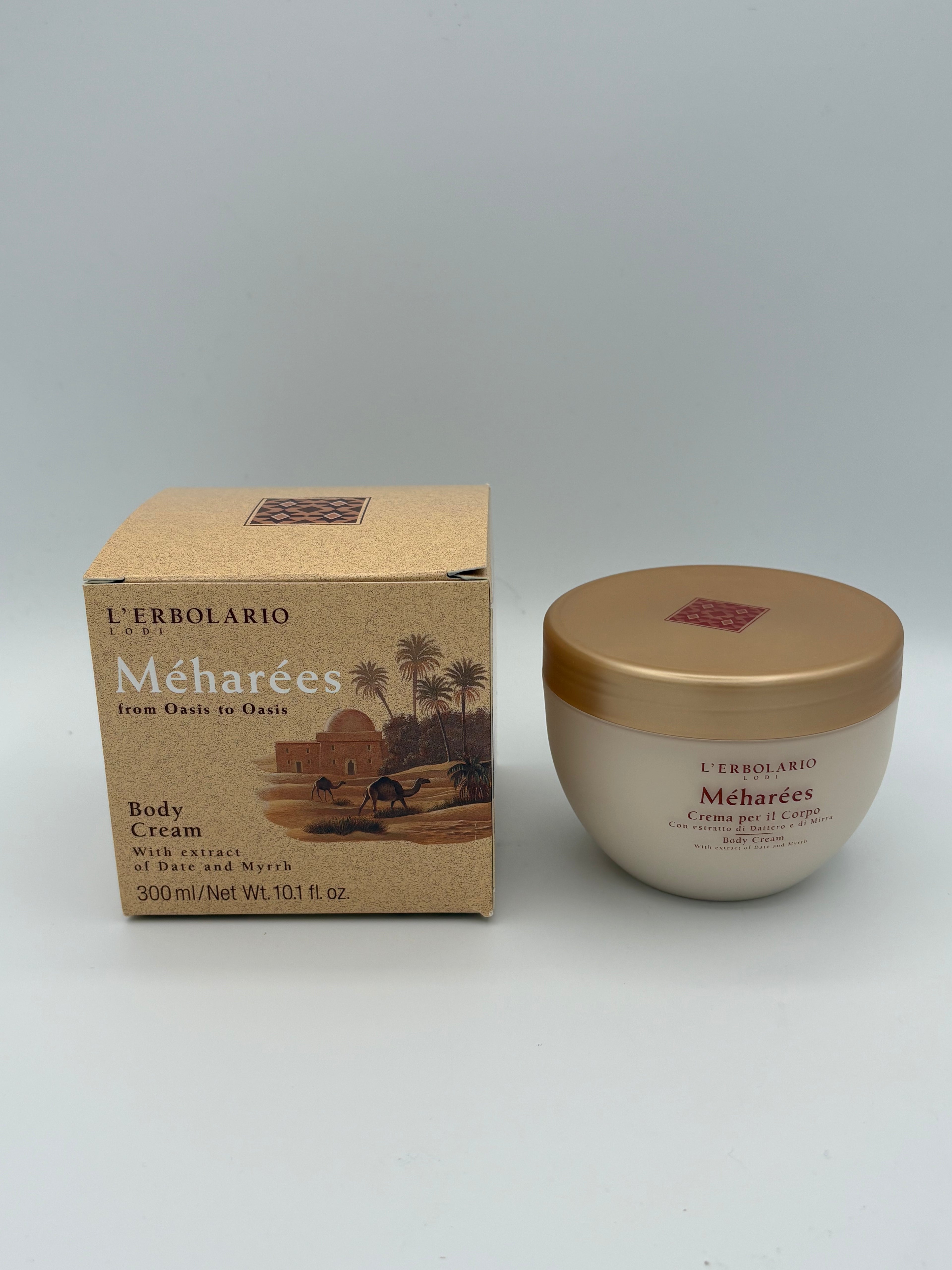 BLOCK36: CREAM	L'ERBOLARIO	BODY CREAM WITH DATE AND MYRRH EXTRACT