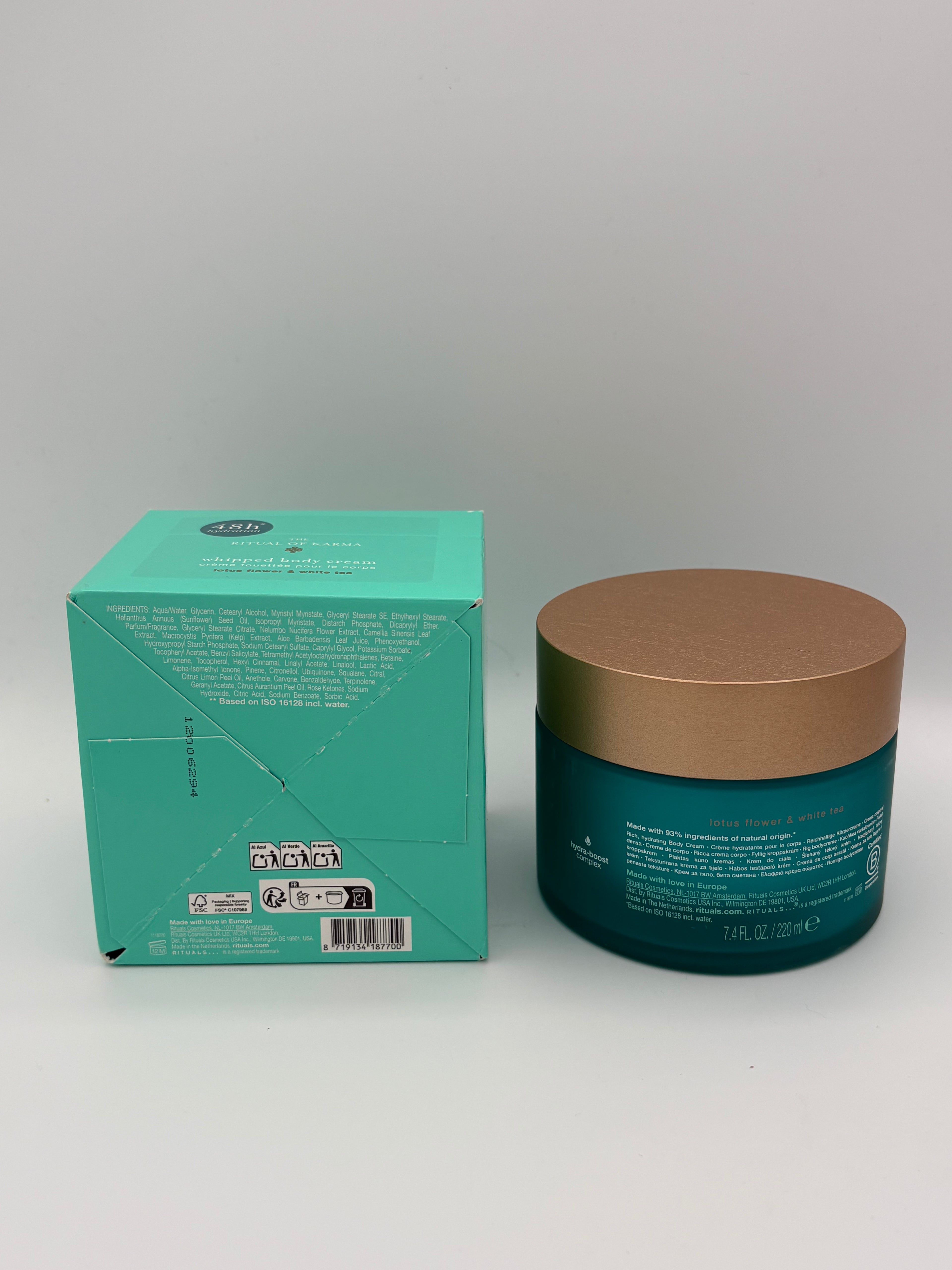 BLOCK36: CREMA	RITUALS	WHIPPED BODY CREAM LOTUS FLOWER & WHITE TEA