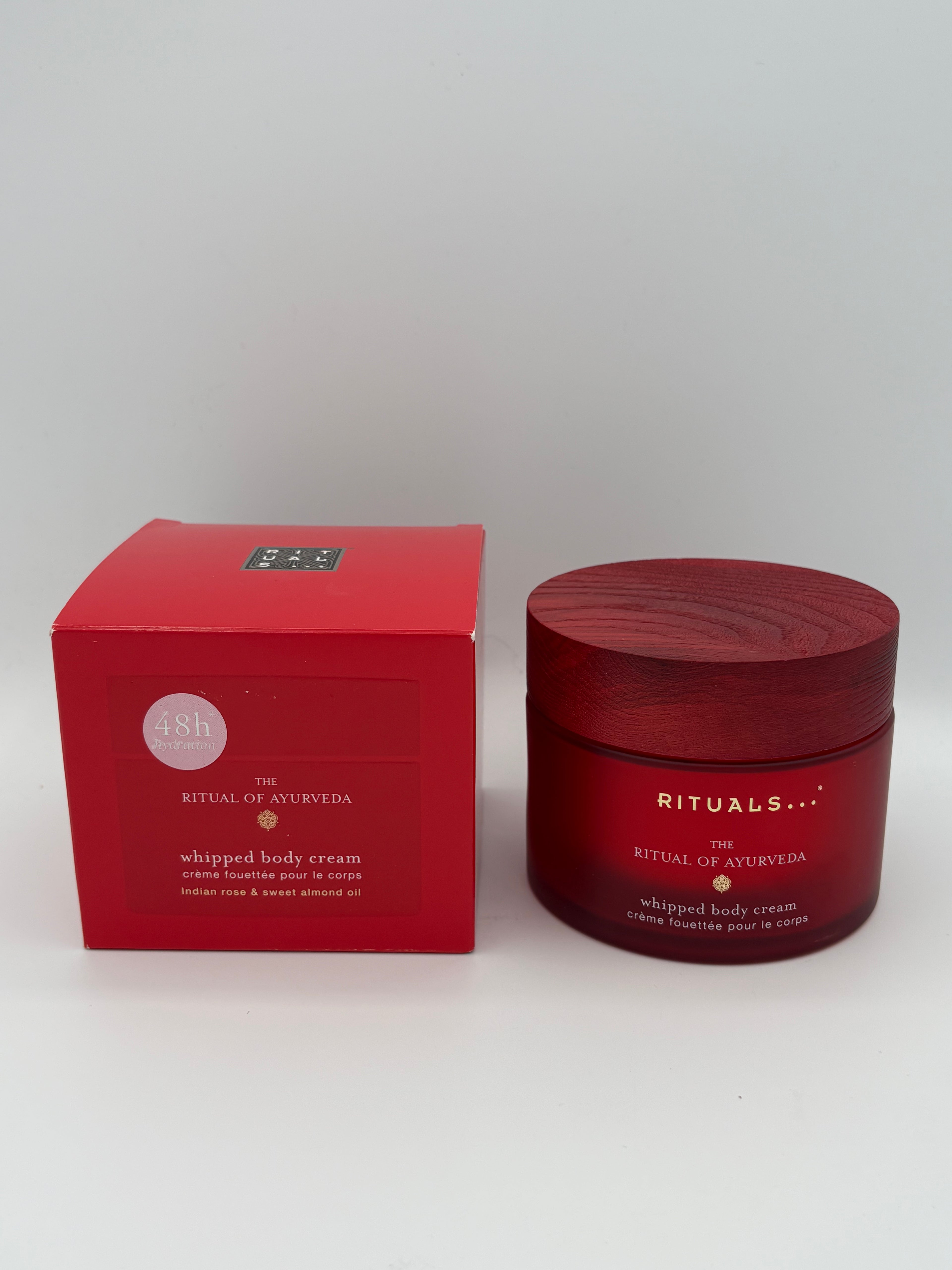 BLOCK36: CREME	RITUALS	WHIPPED BODY CREAM INDIAN ROSE & SWEET ALMOND OIL