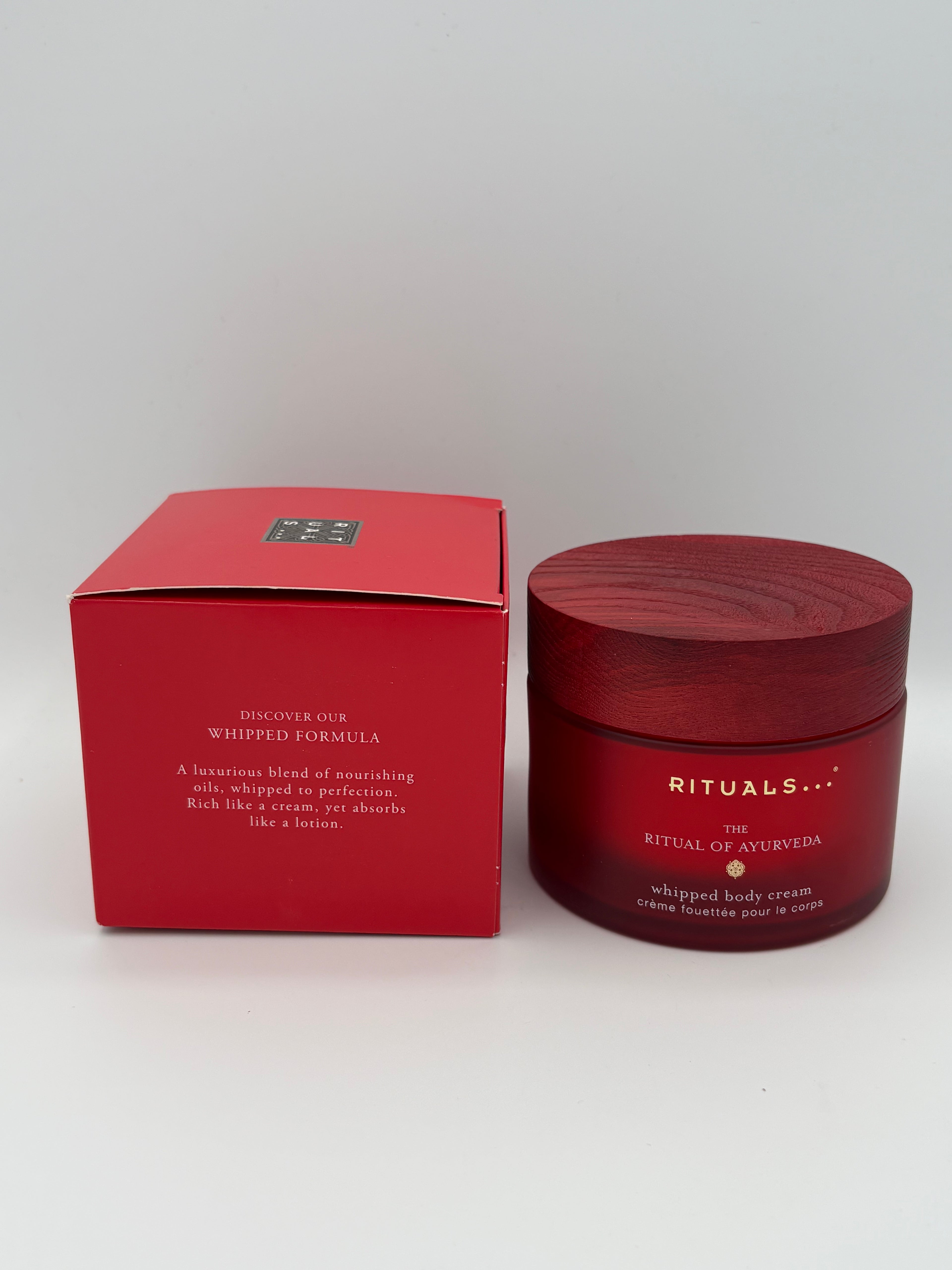 BLOCK36: CREME	RITUALS	WHIPPED BODY CREAM INDIAN ROSE & SWEET ALMOND OIL