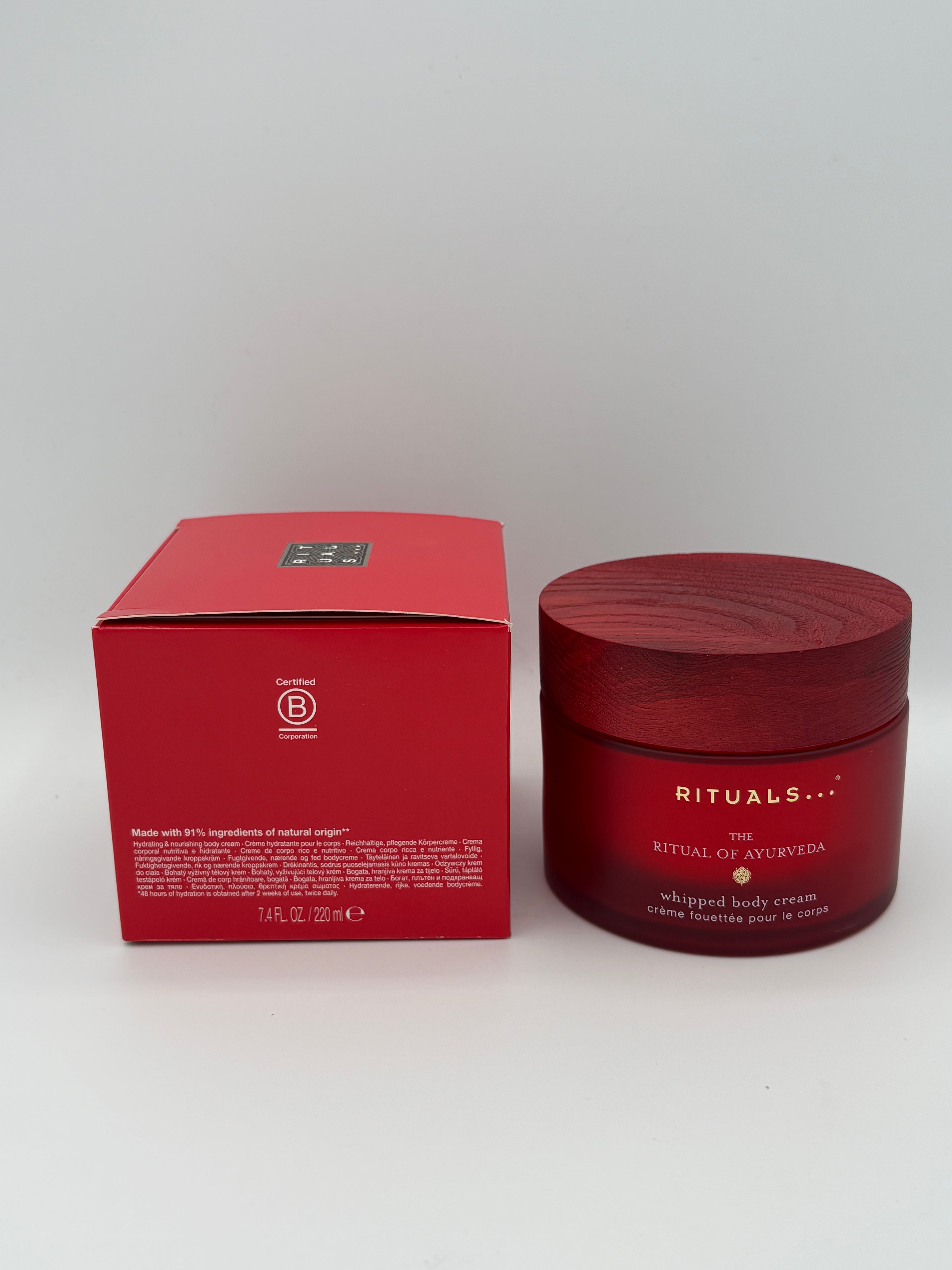 BLOCK36: CREME	RITUALS	WHIPPED BODY CREAM INDIAN ROSE & SWEET ALMOND OIL