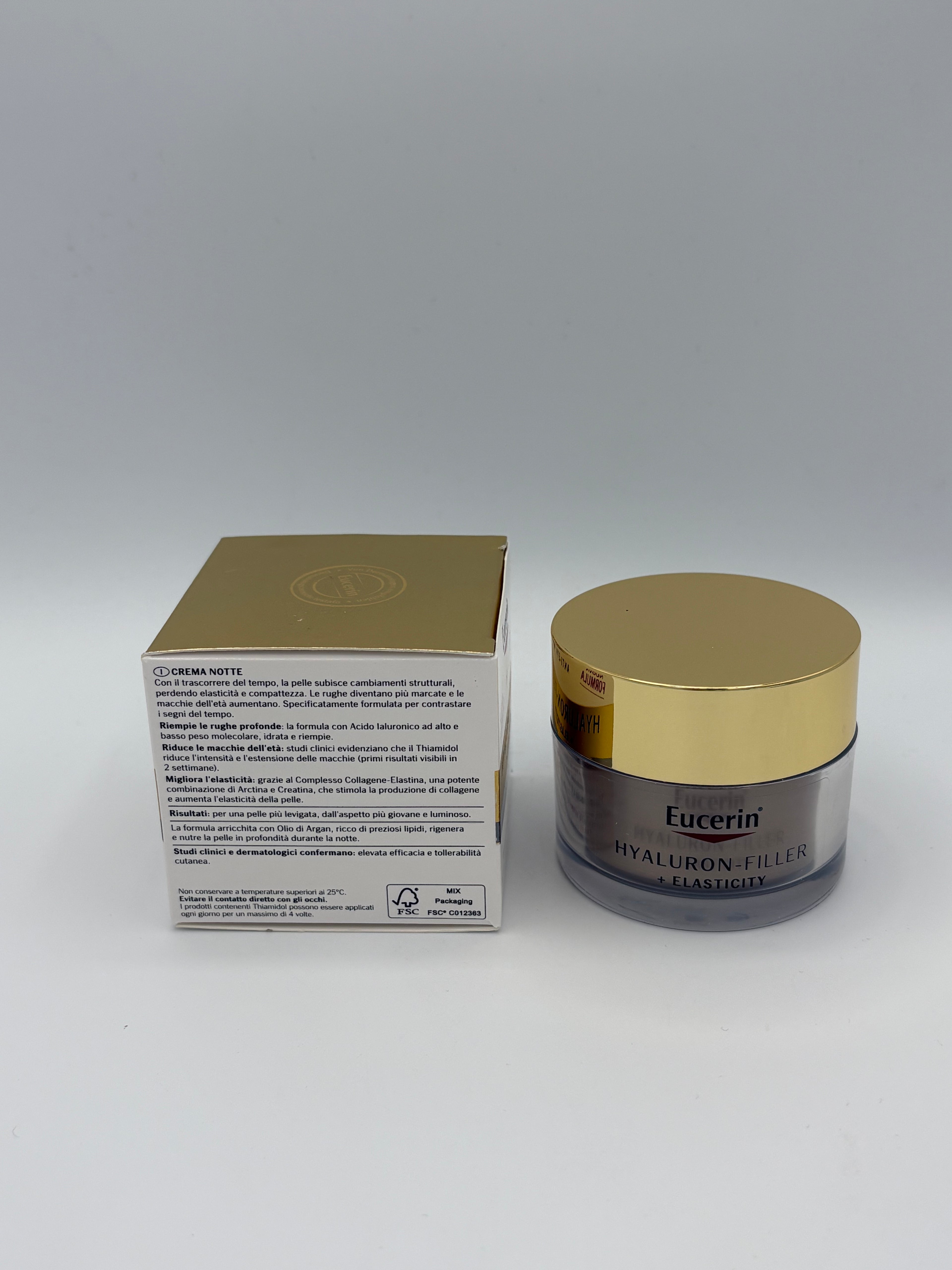 BLOCK36: CREMA EUCERIN HYALURON-FILLER + ELASTICITY  NOTTE