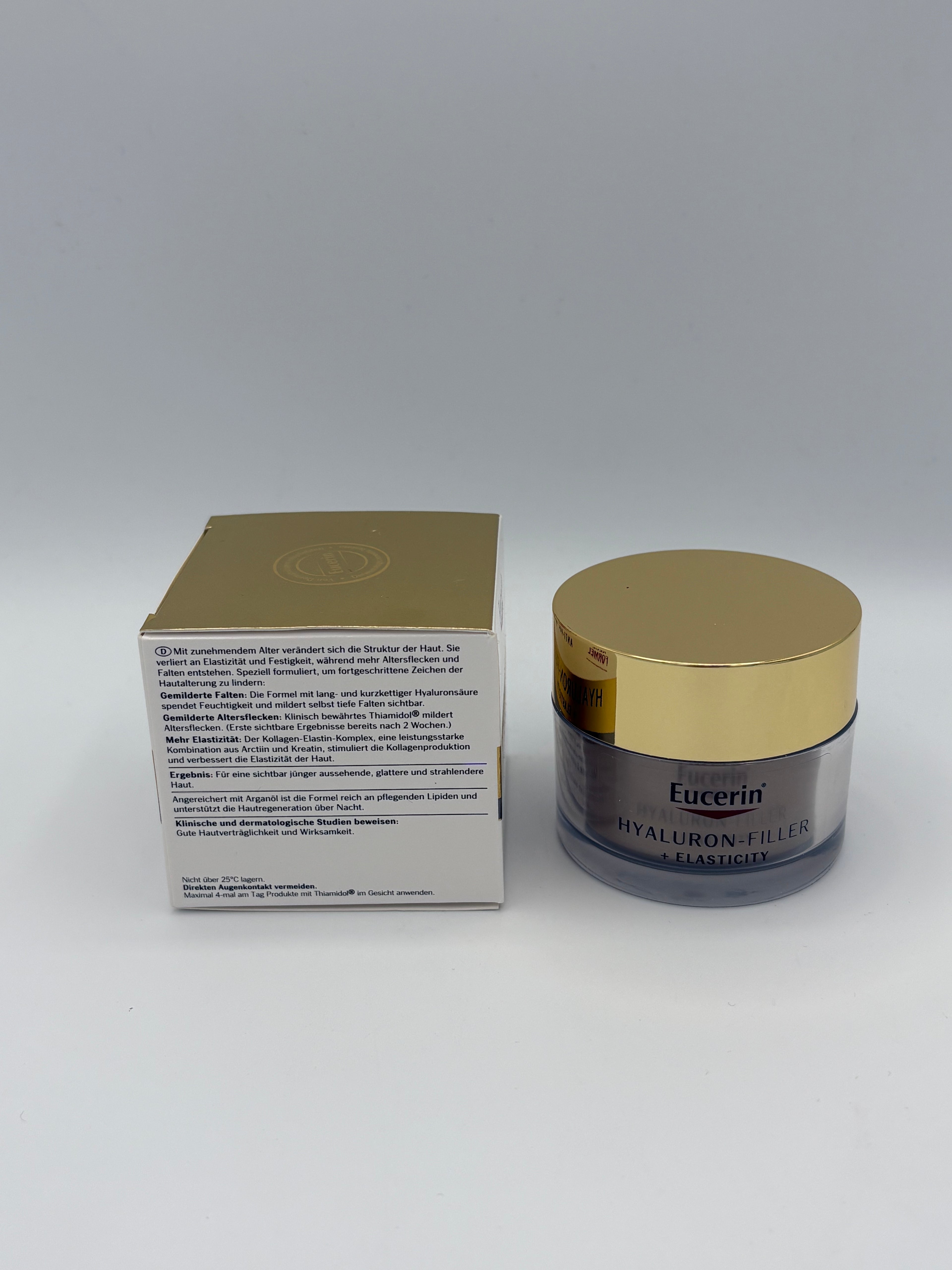 BLOCK36: CREMA EUCERIN HYALURON-FILLER + ELASTICITY  NOTTE