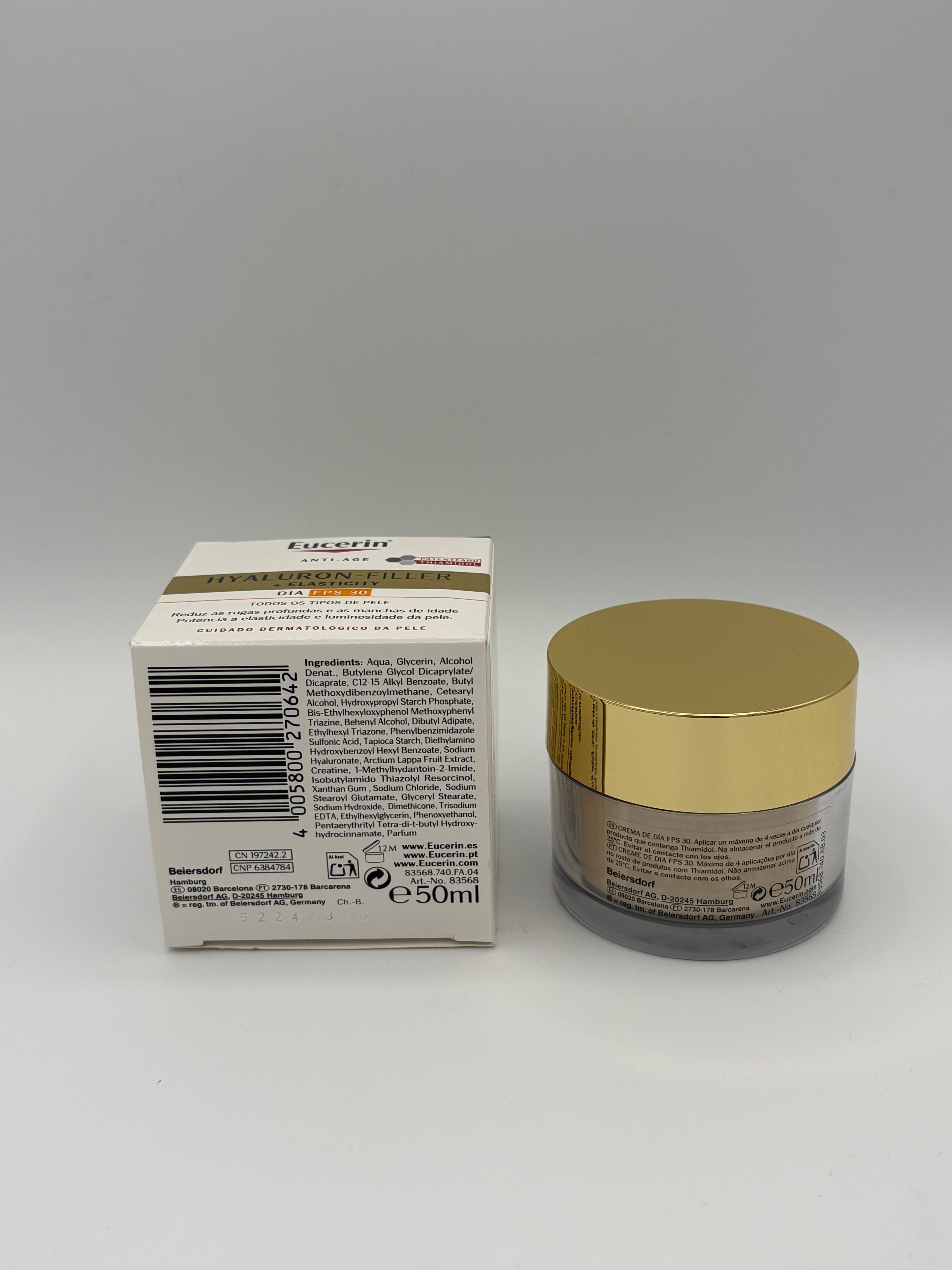 BLOCK36: CREMA	EUCERIN	HYALURON-FILLER + ELASTICITY  CREMA GIORNO FPS 30