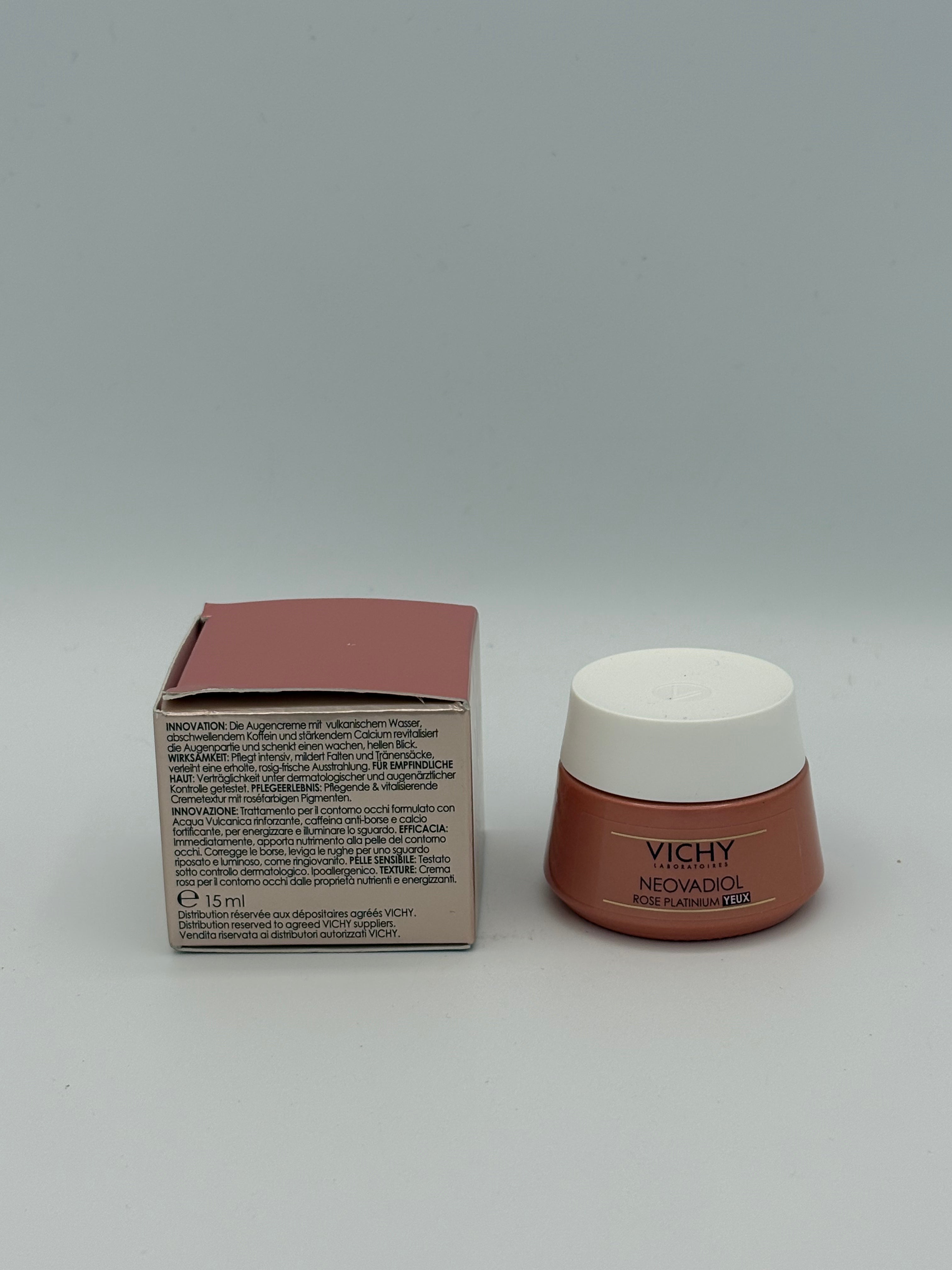 BLOCK36: CREMA	VICHY	NEOVADIOL ROSE PLATINIUM CREMA OCCHI 15ml