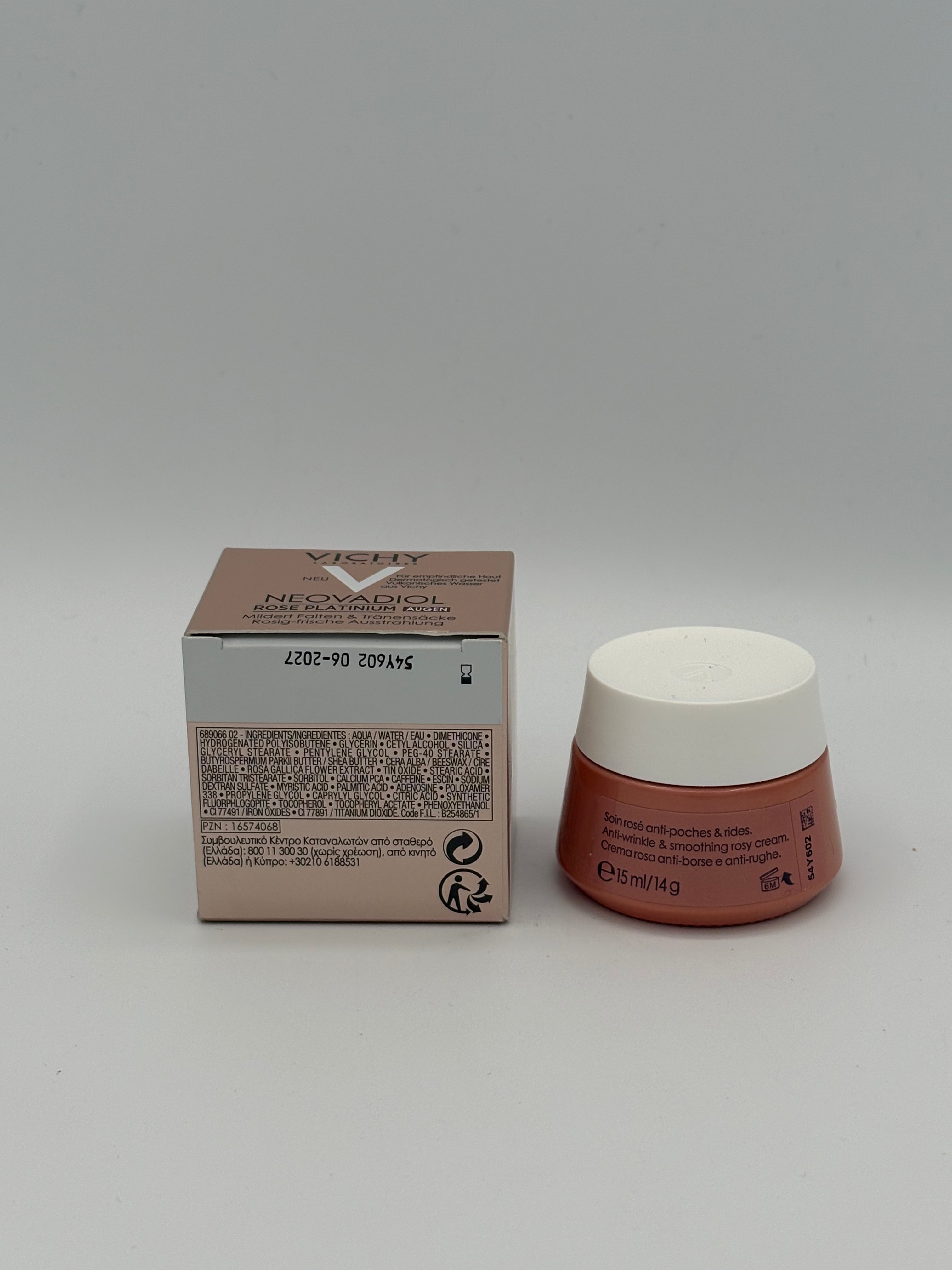 BLOCK36: CREMA	VICHY	NEOVADIOL ROSE PLATINIUM CREMA OCCHI 15ml