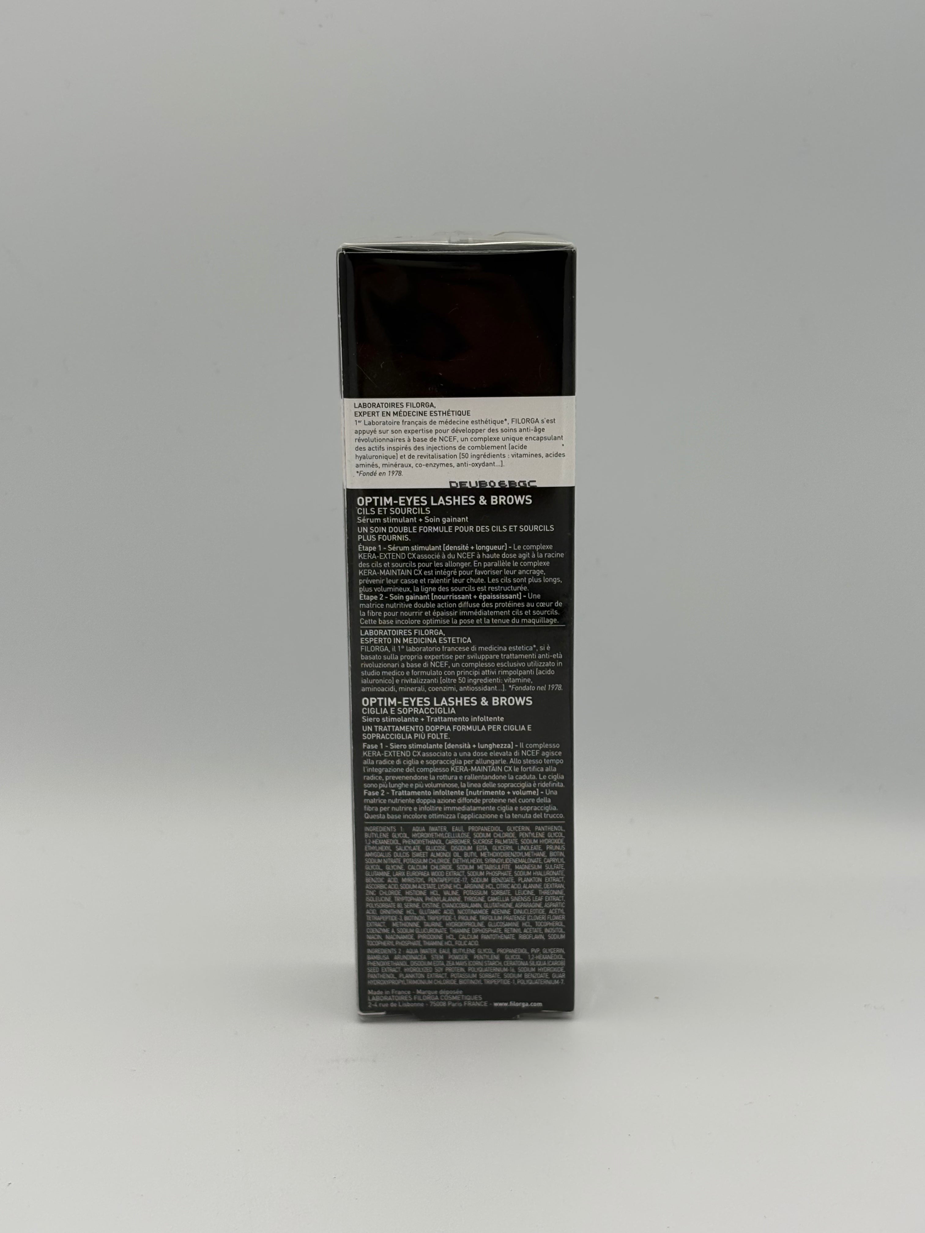 BLOCK36: SIERO	FILORGA	OPTIM-EYES LASHES & BROWS