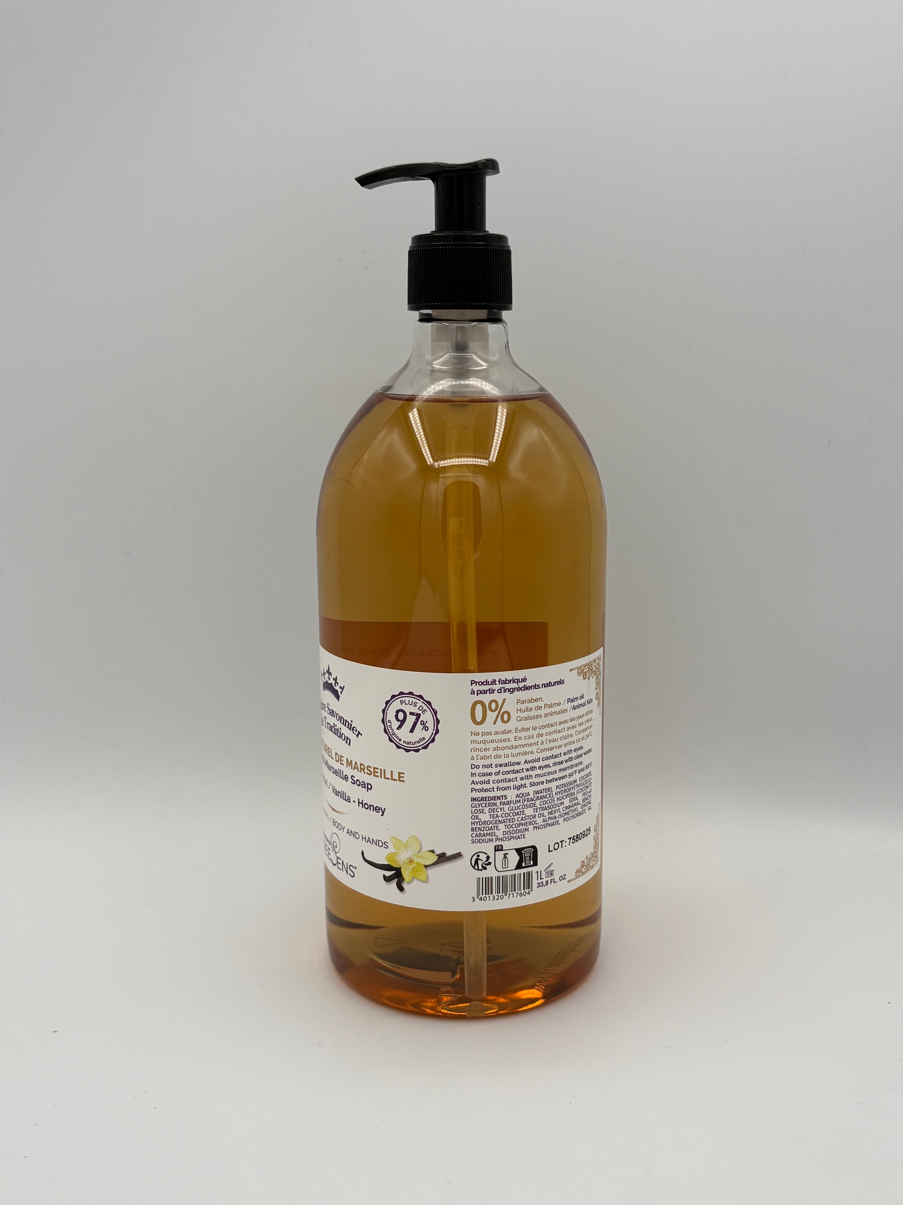 BLOCK36: SAPONE	FREE SENS	SAPONE NATURALE DI MARSIGLIA VANIGLIA-MIELE CORPO E MANI