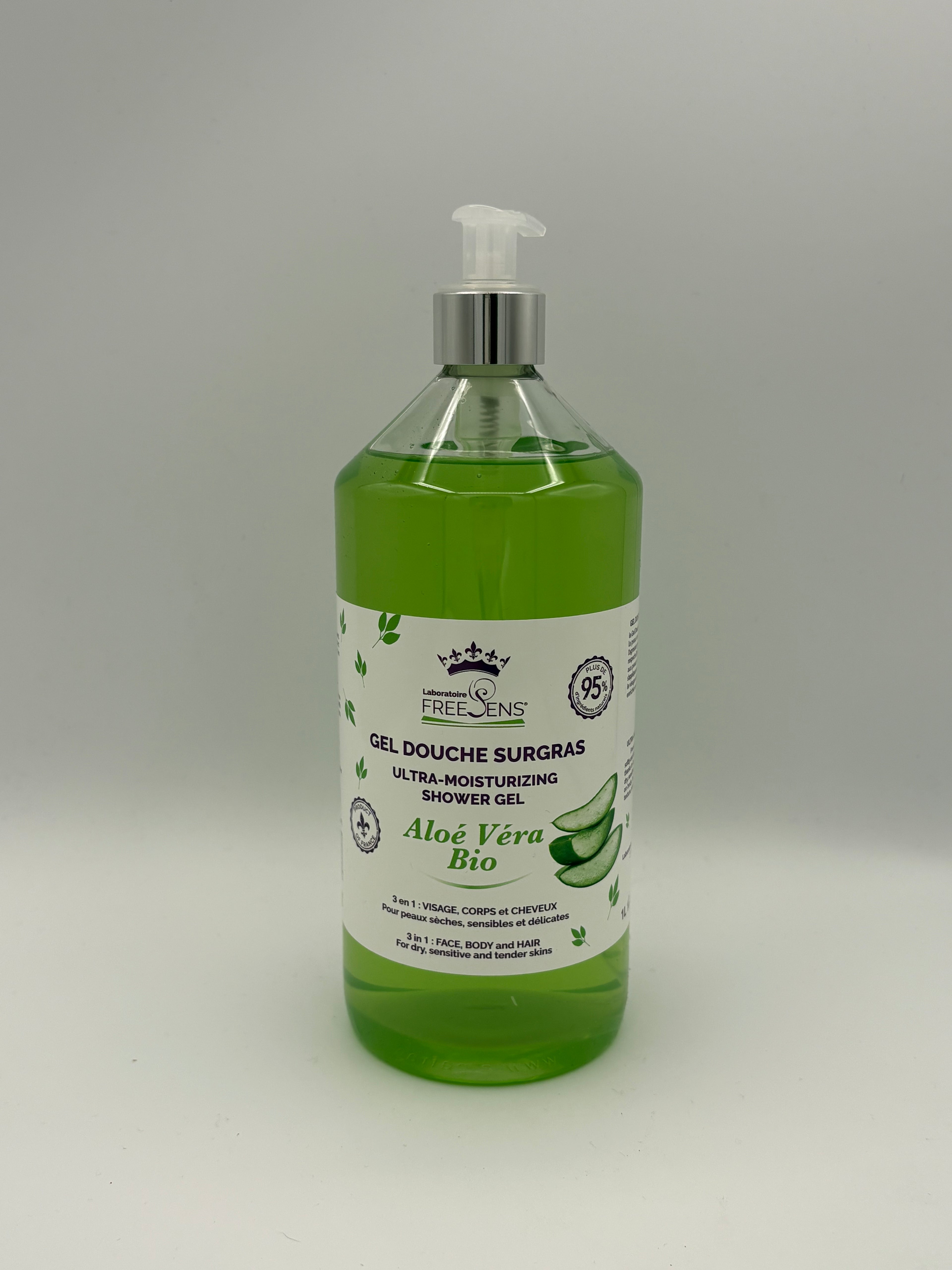 GEL DOCCIA NUTRIENTE E ULTRA-IDRATANTE ALOE VERA BIOLOGICA