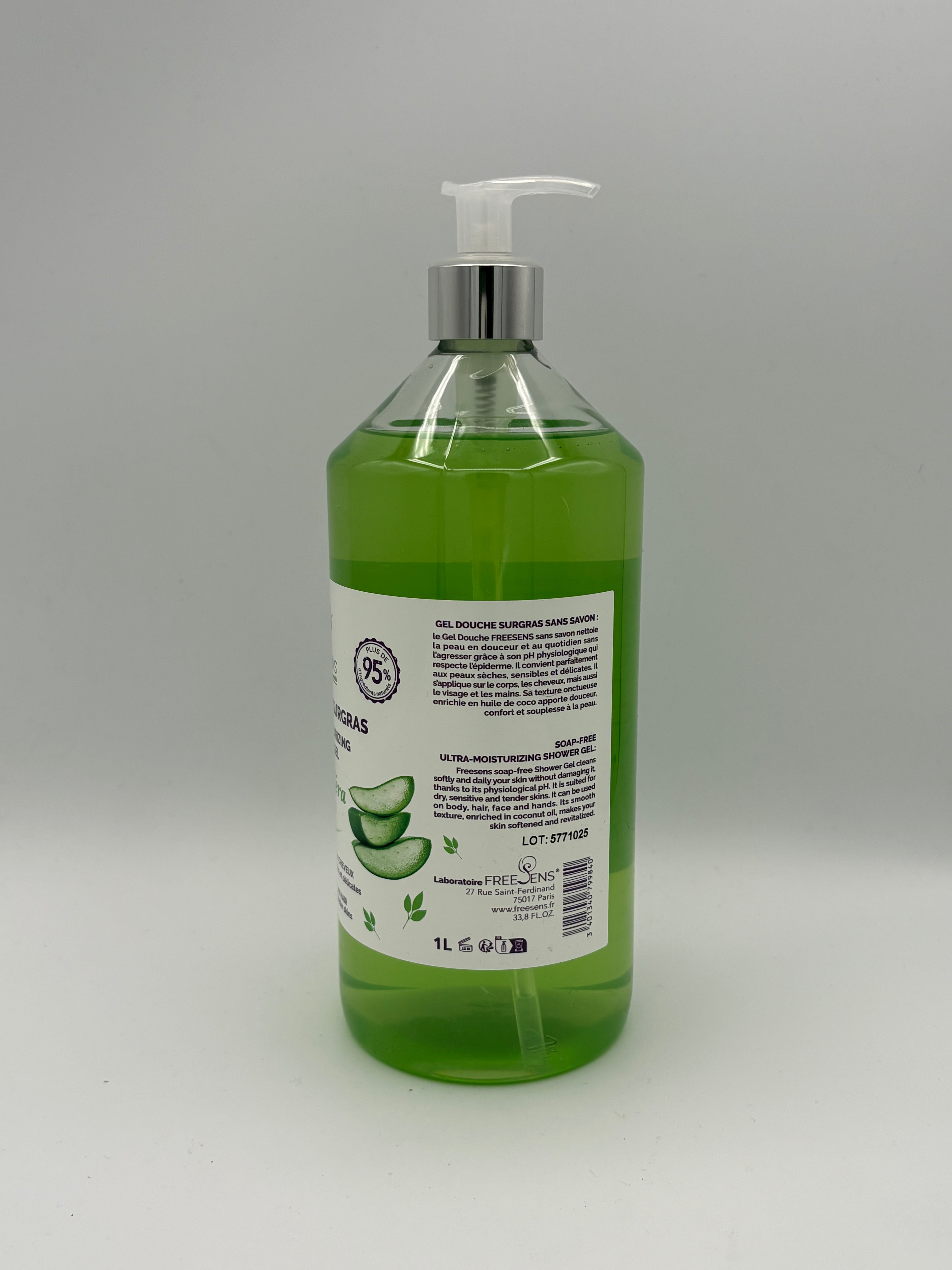 GEL DOCCIA NUTRIENTE E ULTRA-IDRATANTE ALOE VERA BIOLOGICA