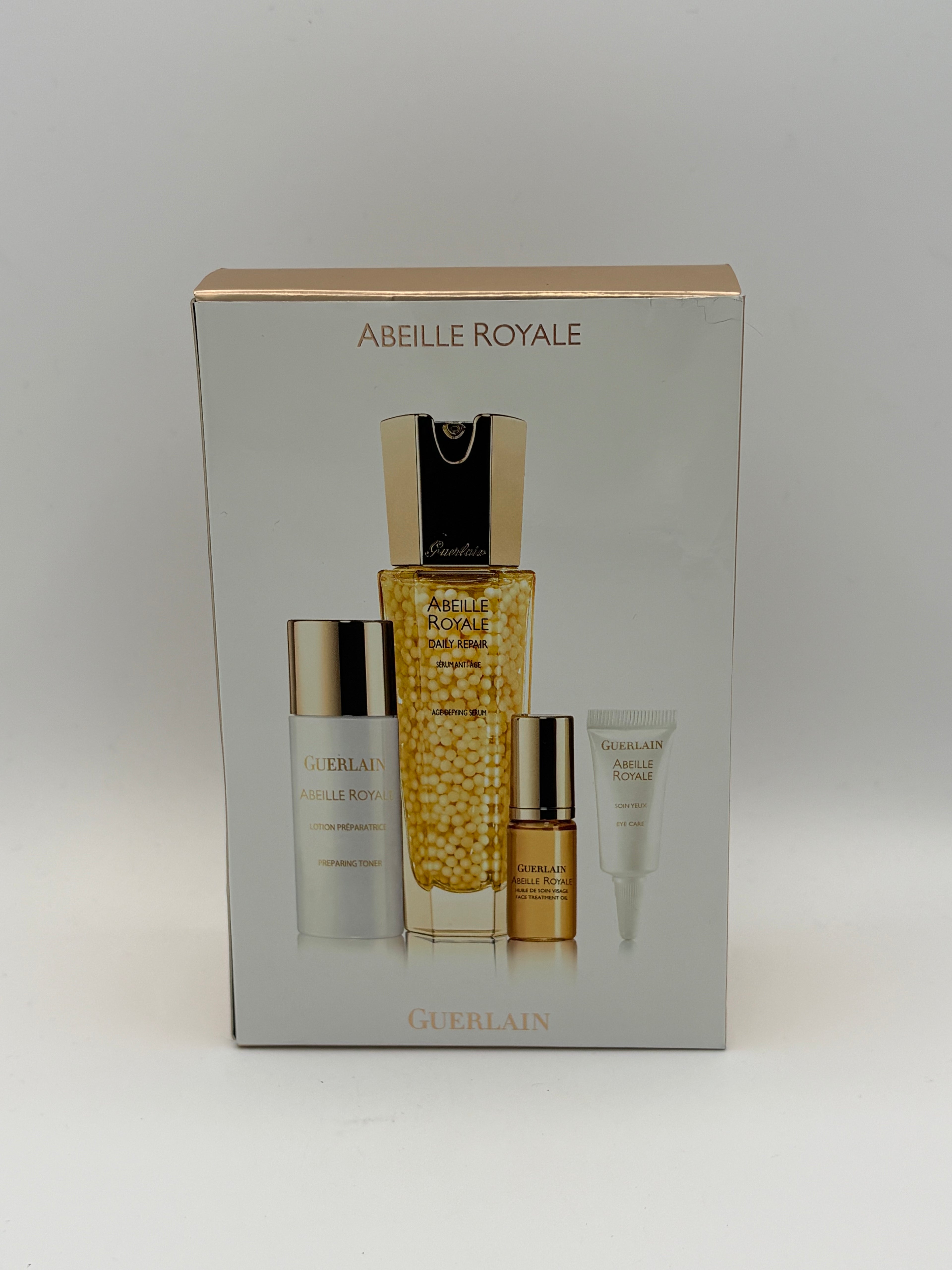 ABEILLE ROYALE AGE-DEFYING PROGRAMME TONER, SERUM, OIL, EYE CARE