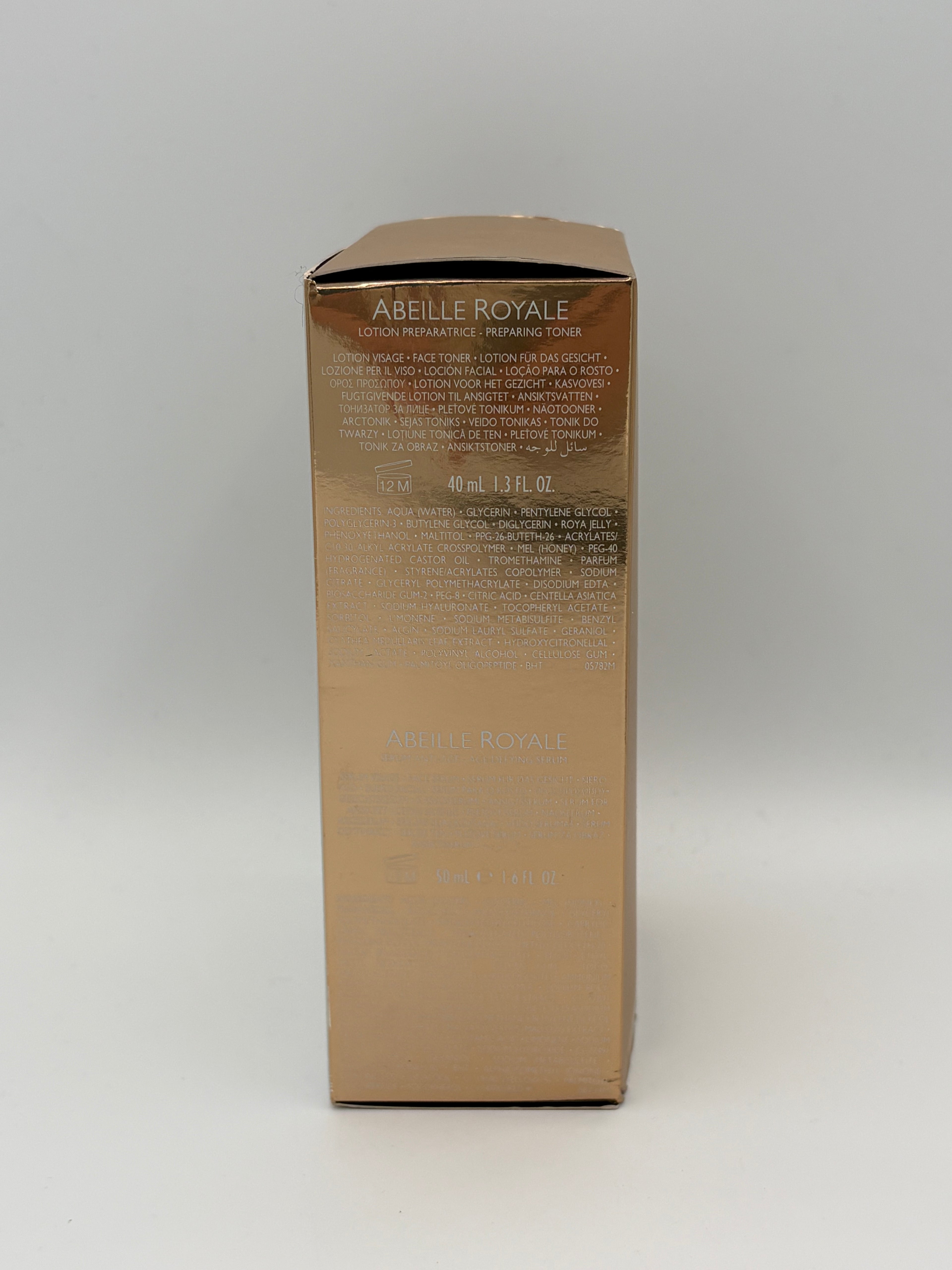 ABEILLE ROYALE AGE-DEFYING PROGRAMME TONER, SERUM, OIL, EYE CARE