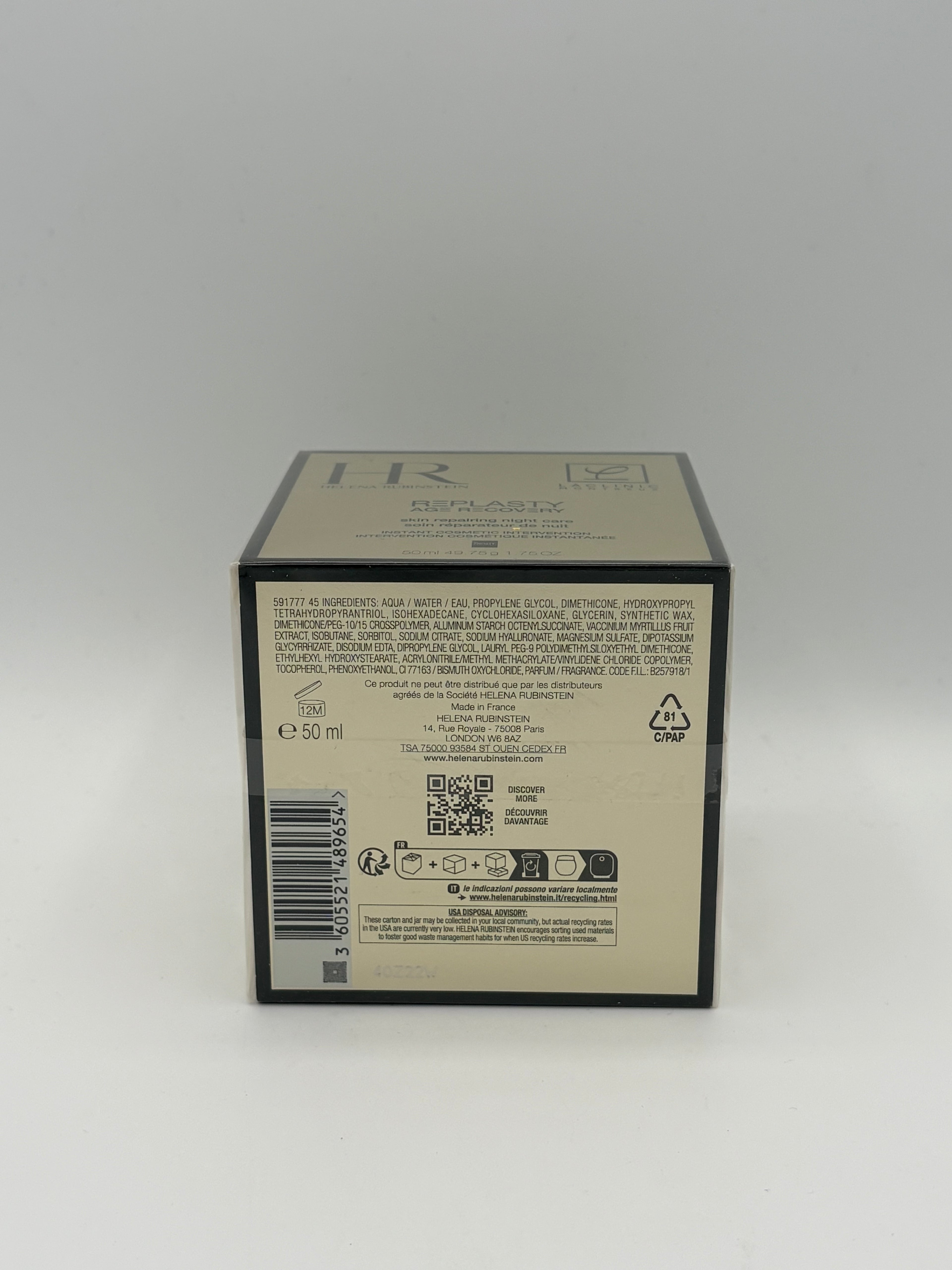 Prodigy Replasty Age Recovery trattamento concentrato