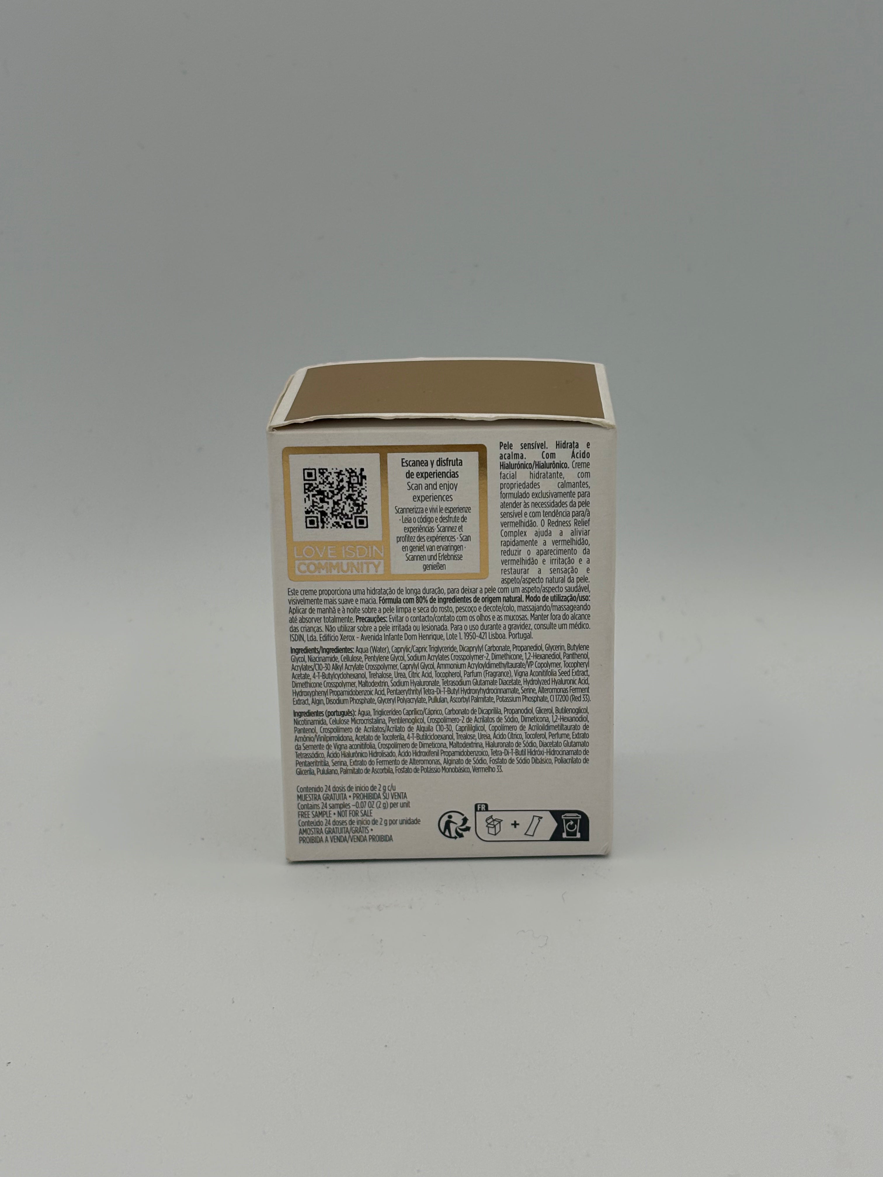 BLOCK36: CREMA	ISDIN	HYALURONIC MOISTURE SENSITIVE SKIN