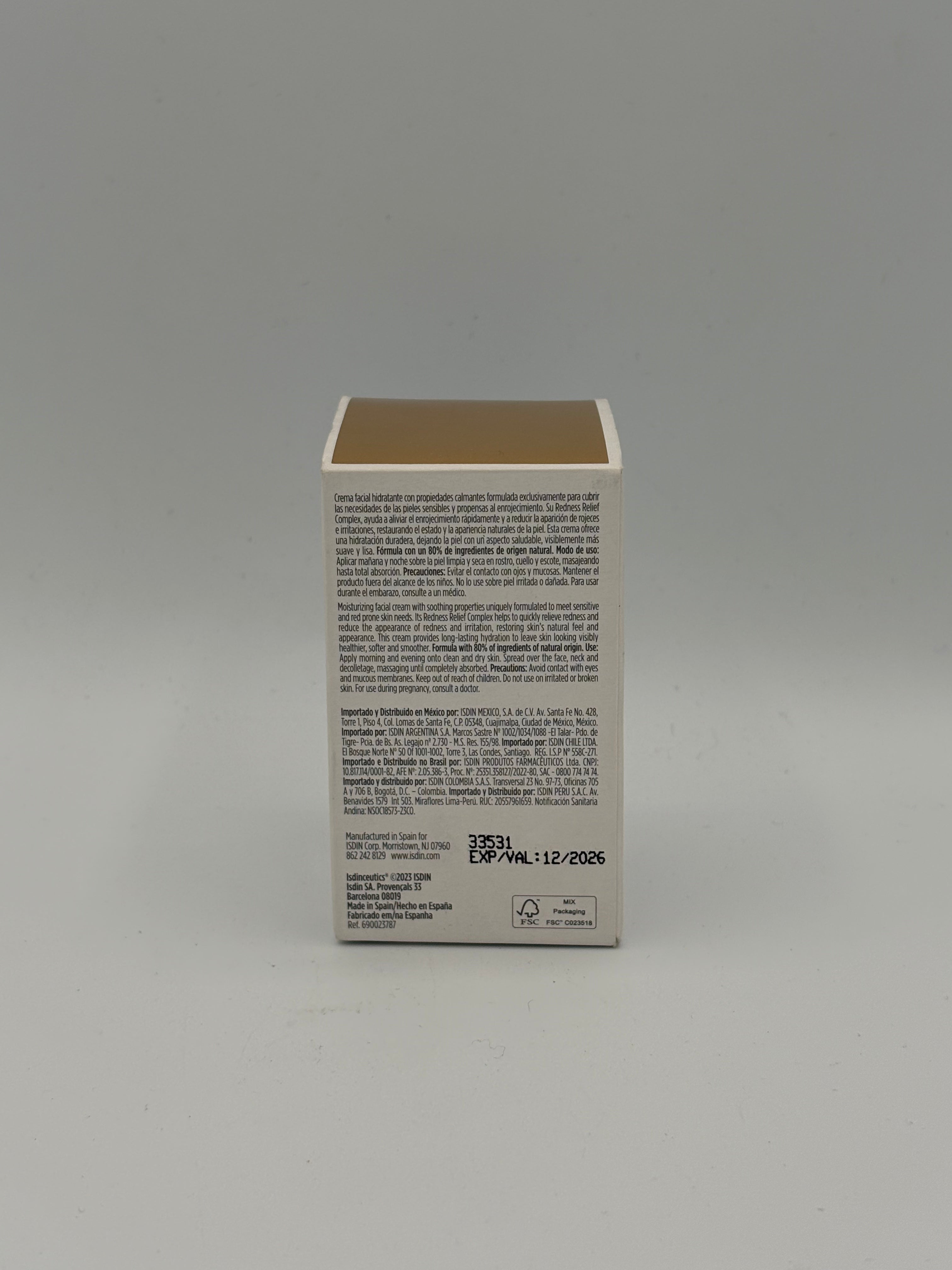 BLOCK36: CREMA	ISDIN	HYALURONIC MOISTURE SENSITIVE SKIN