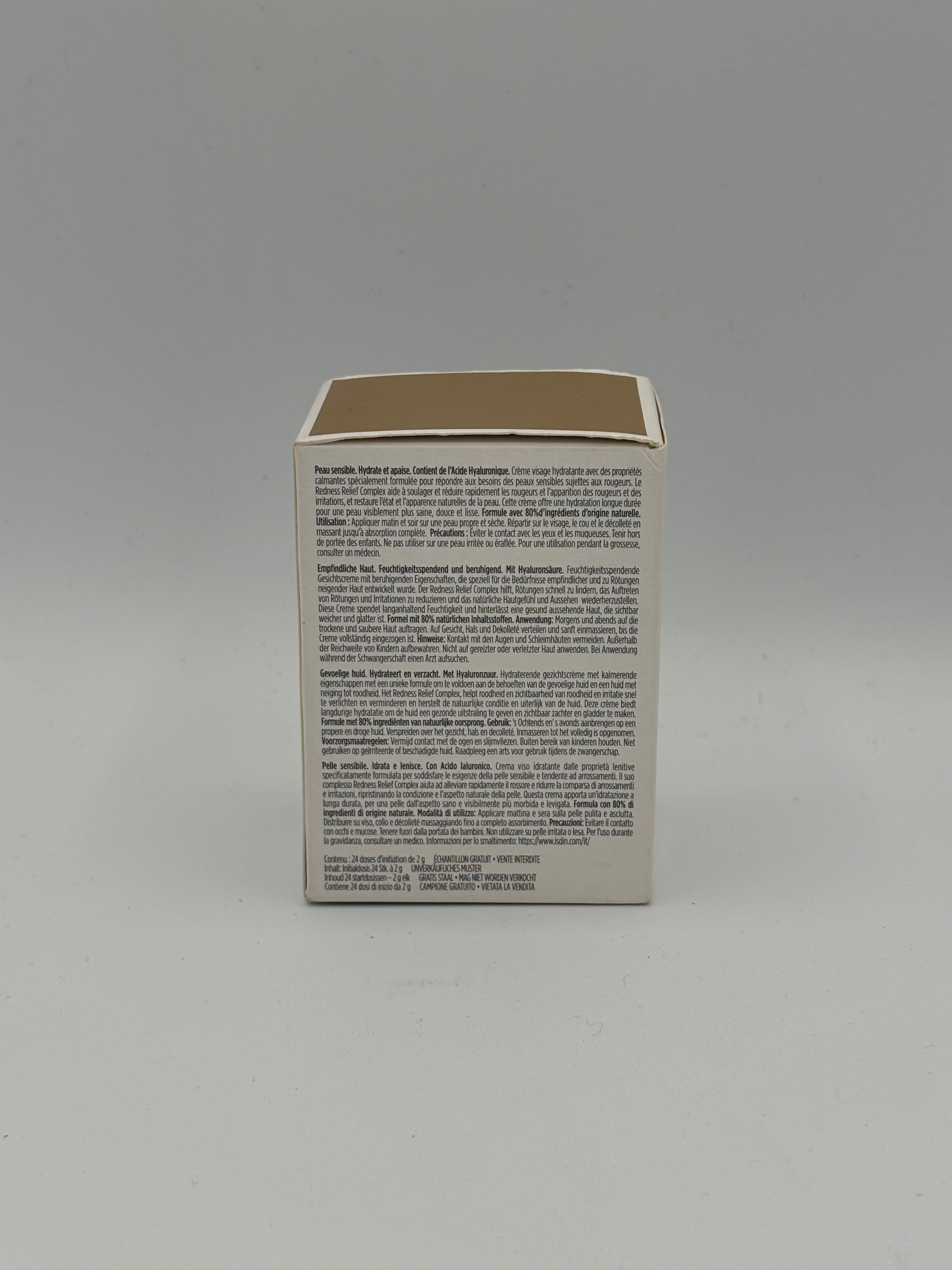 BLOCK36: CREMA	ISDIN	HYALURONIC MOISTURE SENSITIVE SKIN