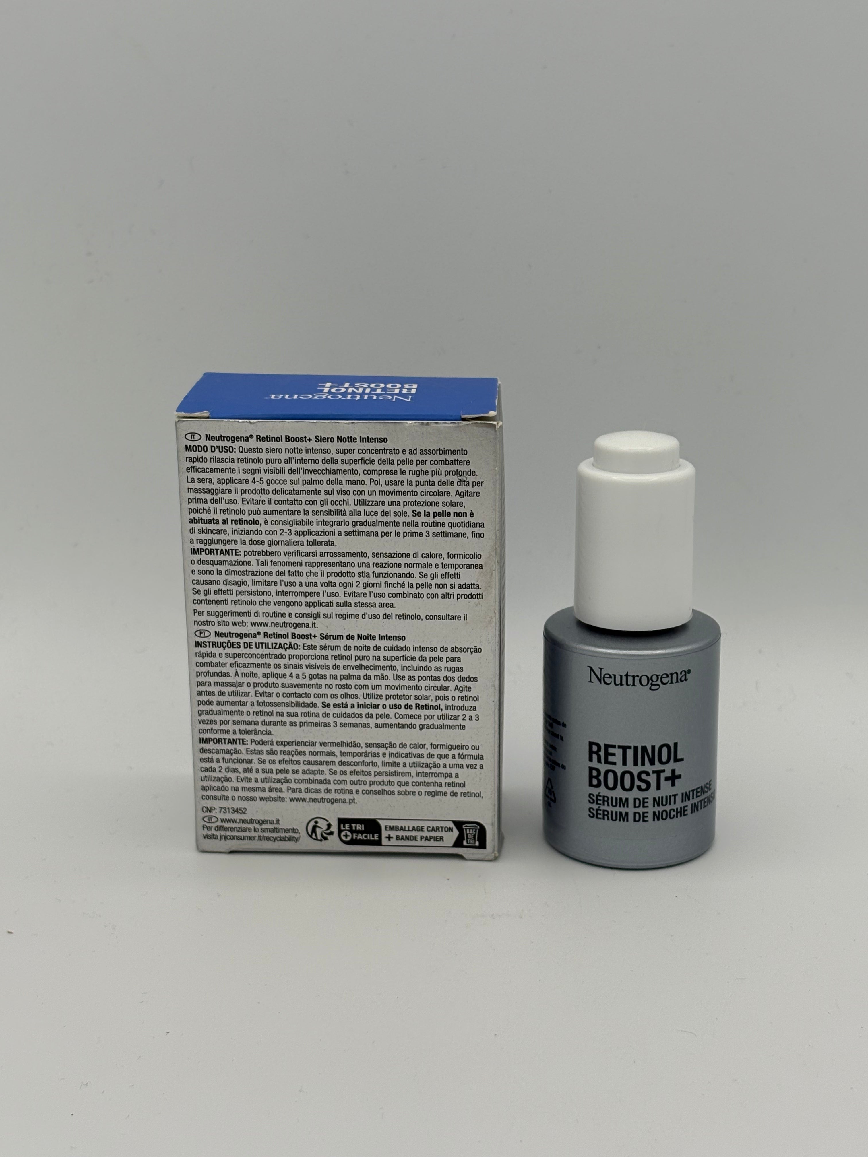 BLOCK36: SIERO	NEUTROGENA	RETINOL BOOST+ 30ml