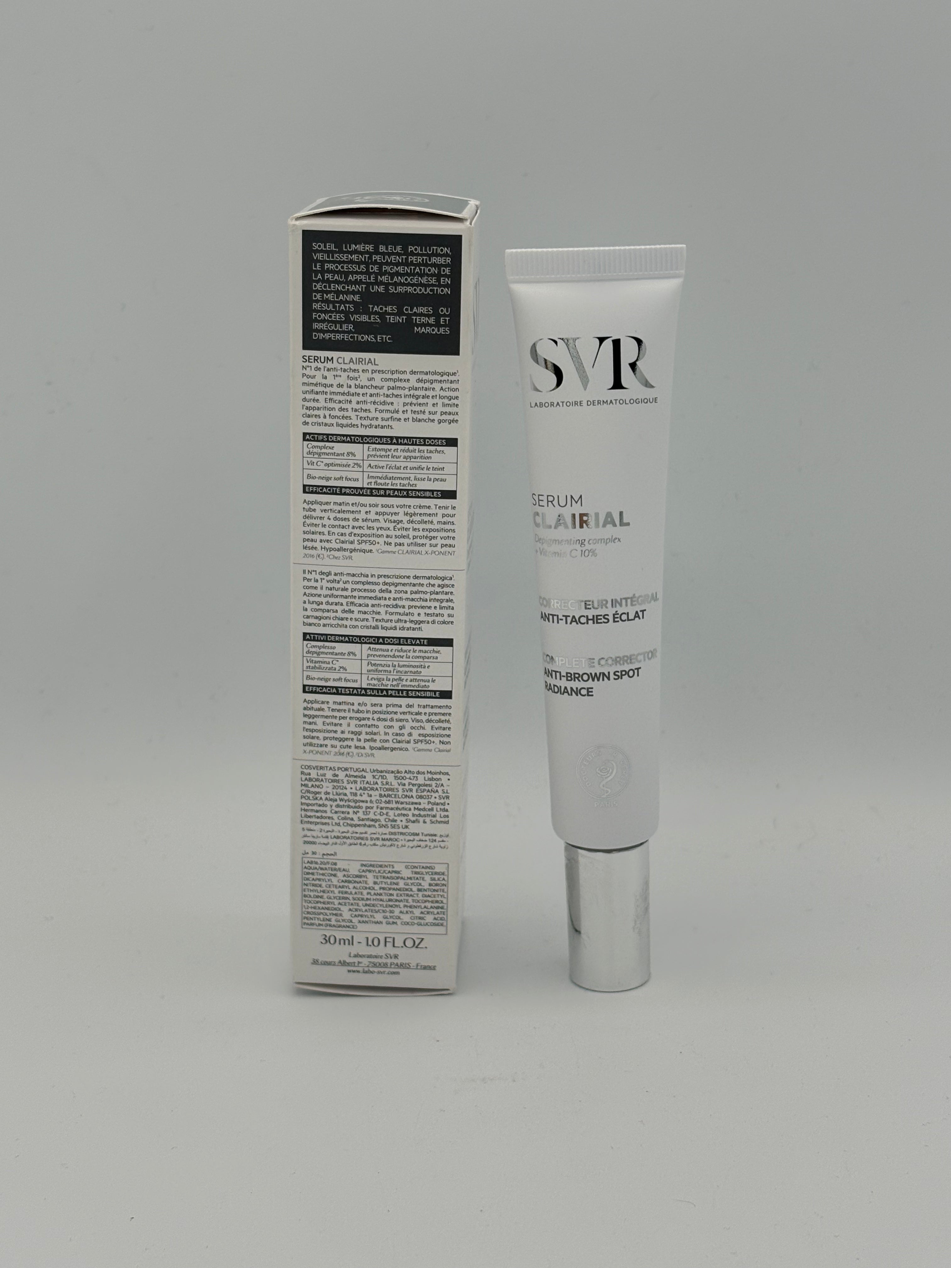 BLOCK36: SIERO	SVR	CLARIAL SERUM COMPLETE CORRECTOR BRIGHTENING FACE SERUM 30ml