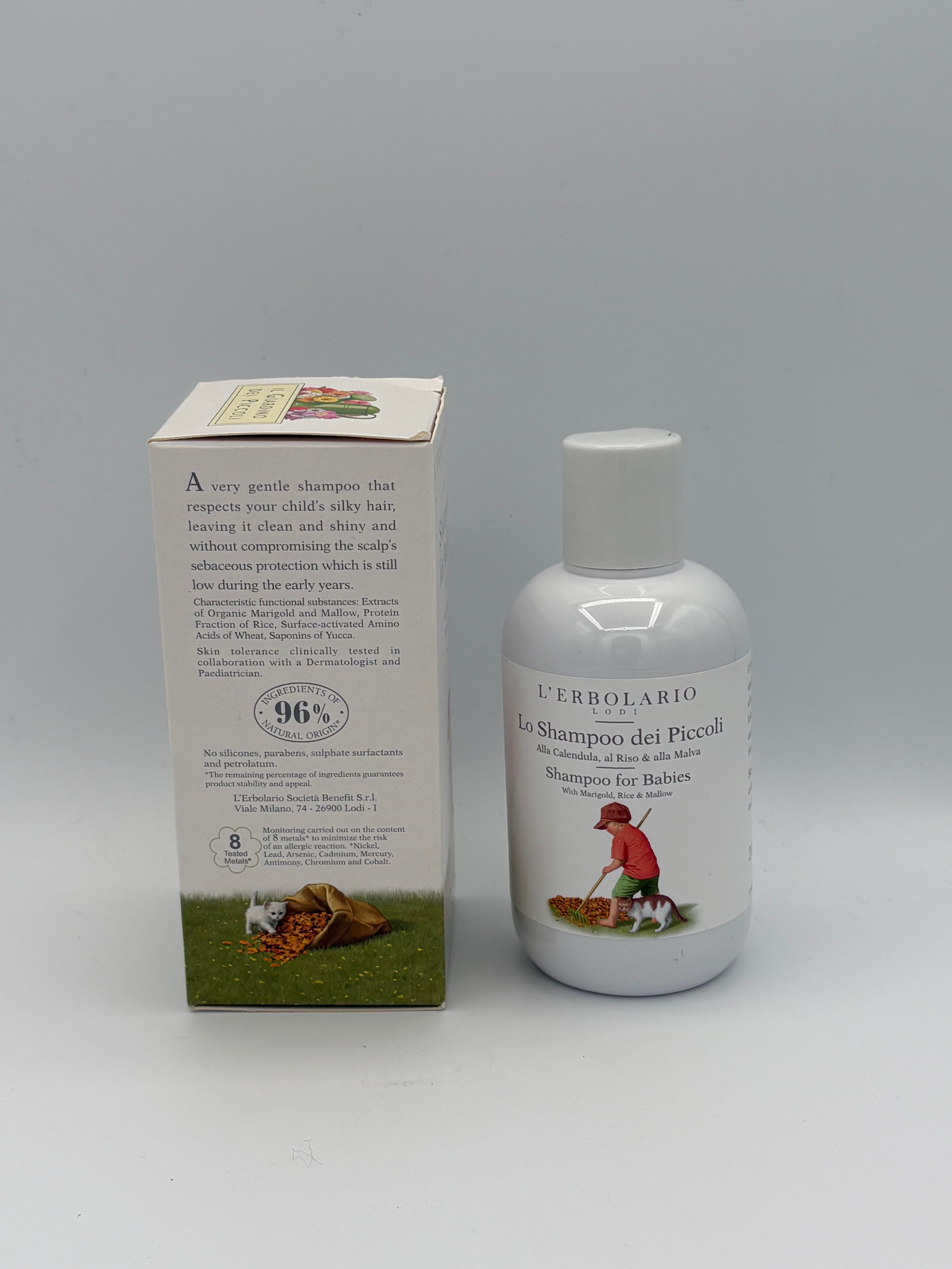 BLOCK36: SHAMPOO	L'ERBOLARIO	LO SHAMPOO DEI PICCOLI