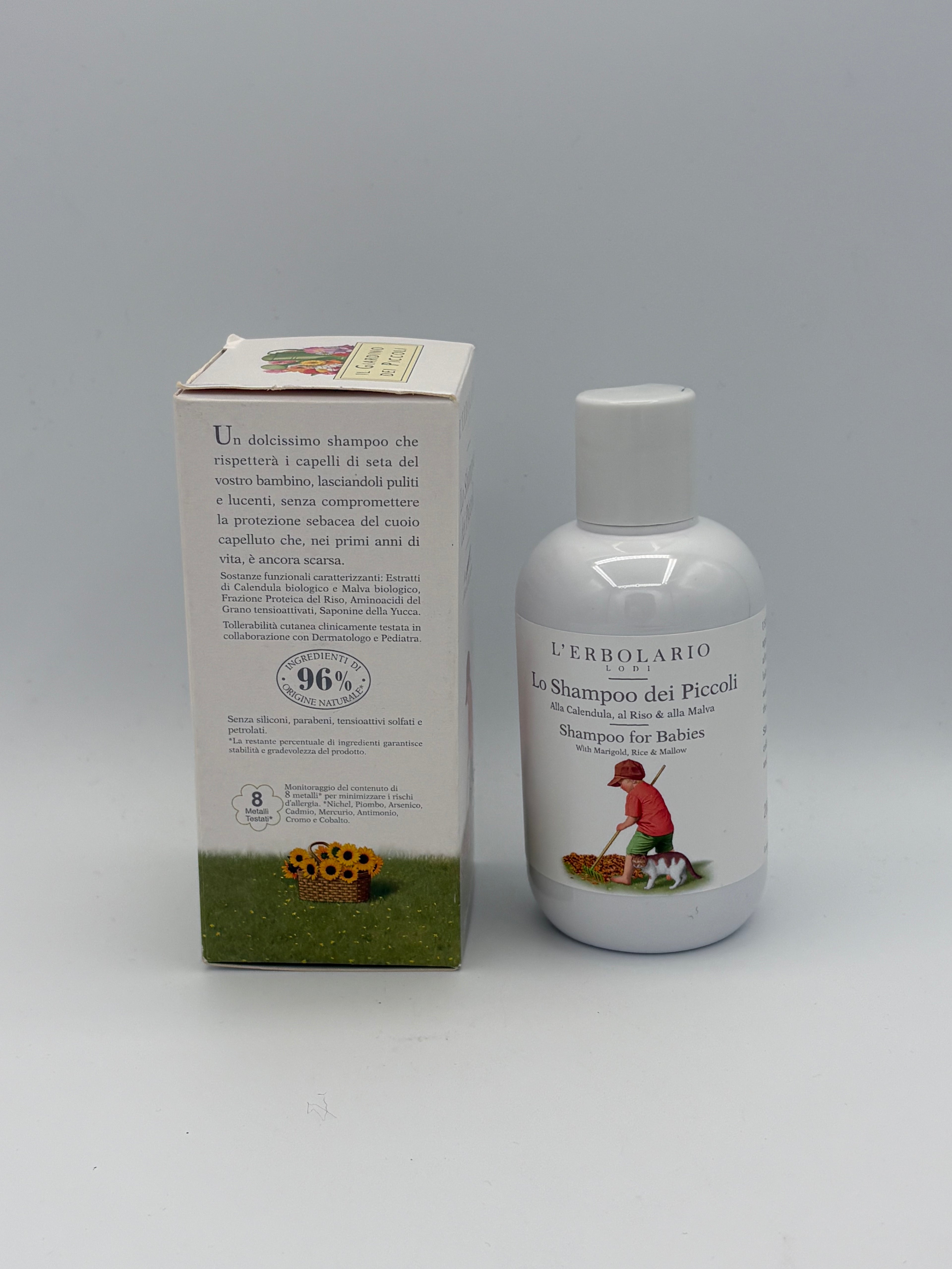 BLOCK36: SHAMPOO	L'ERBOLARIO	LO SHAMPOO DEI PICCOLI