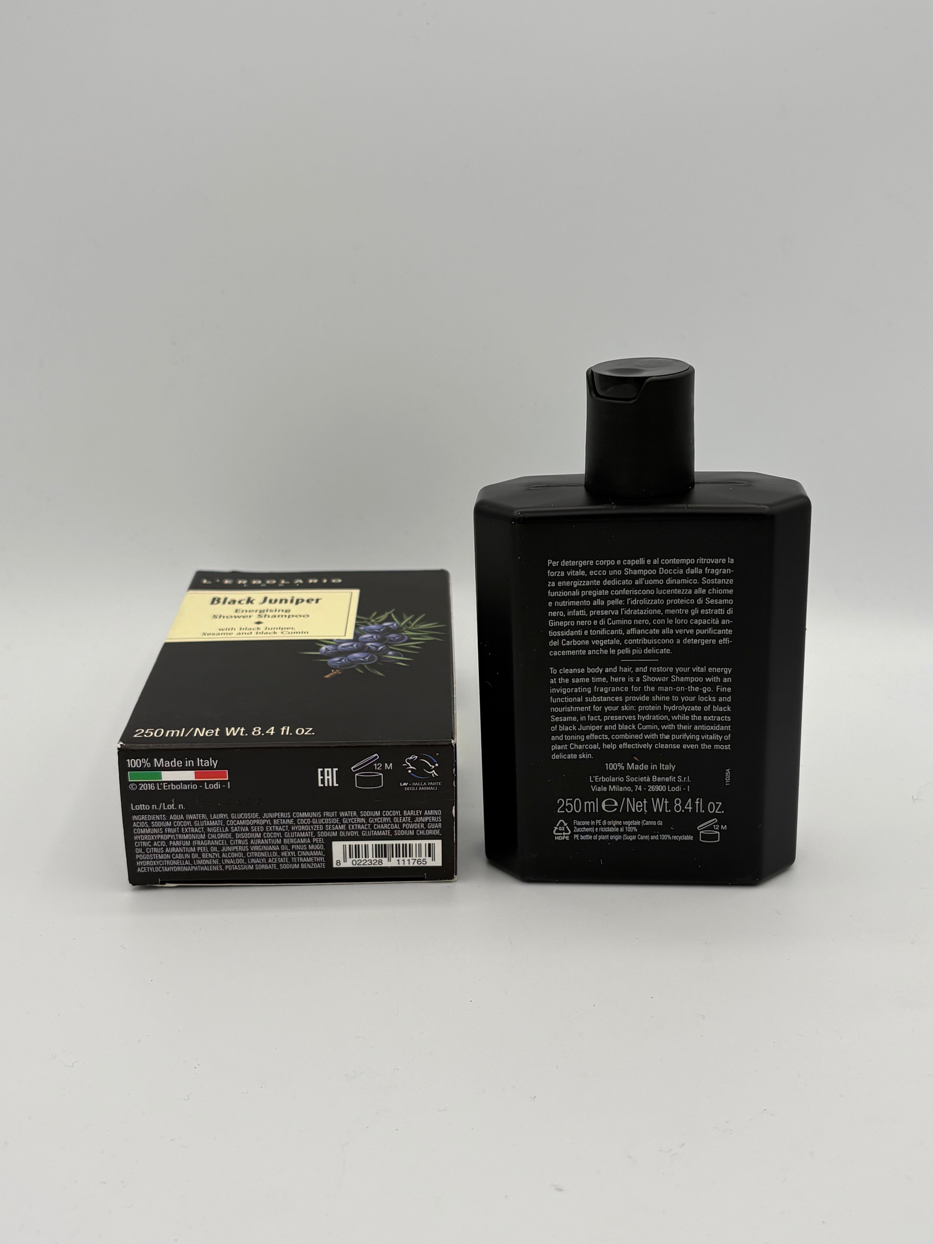 BLOCK36: SHAMPOO DOCCIA	L'ERBOLARIO	GINEPRO NERO