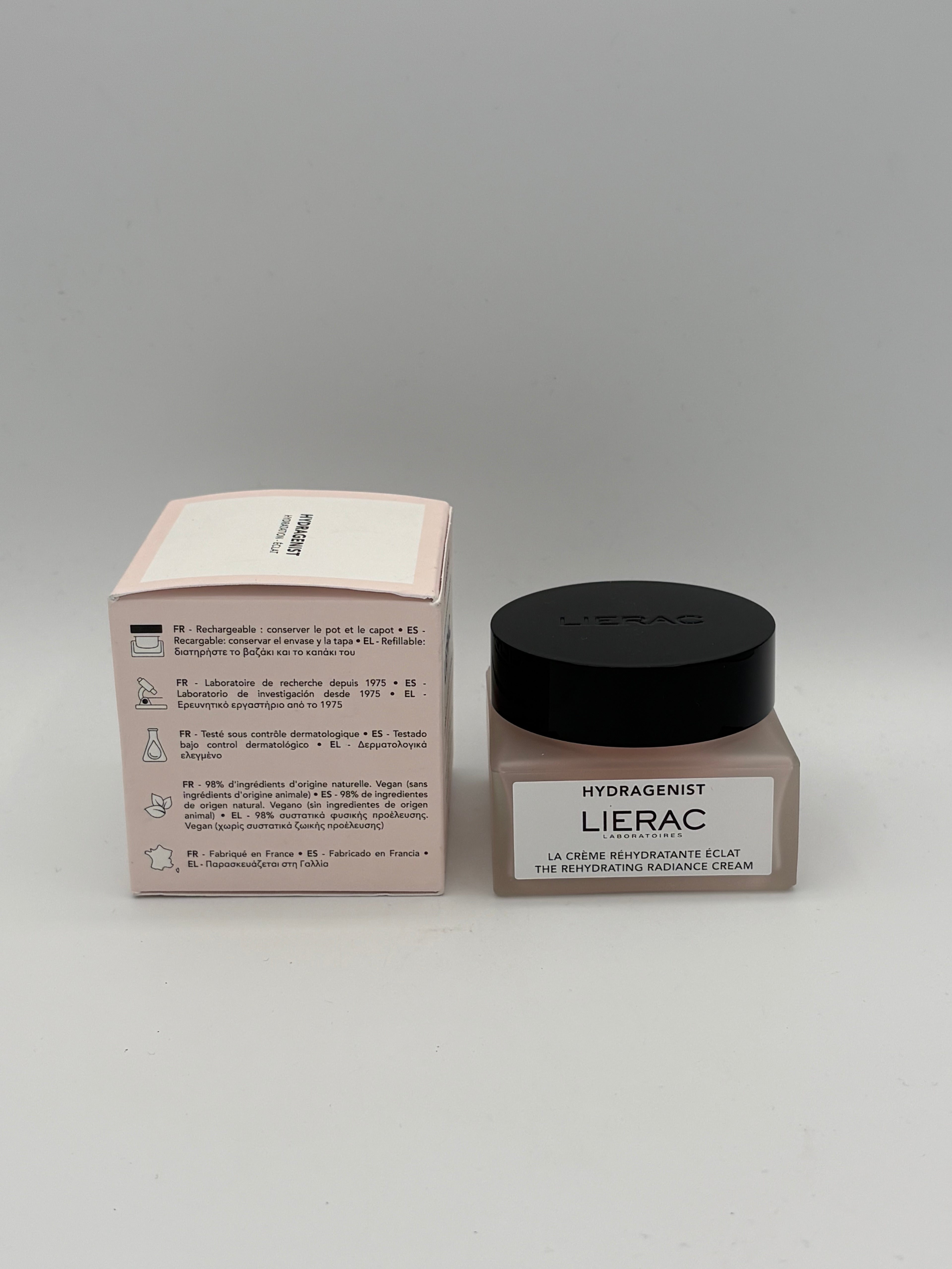 BLOCK36: CREAM	LIERAC	HYDRAGENIST THE REHYDRATING RADIANCE CREAM 50ml