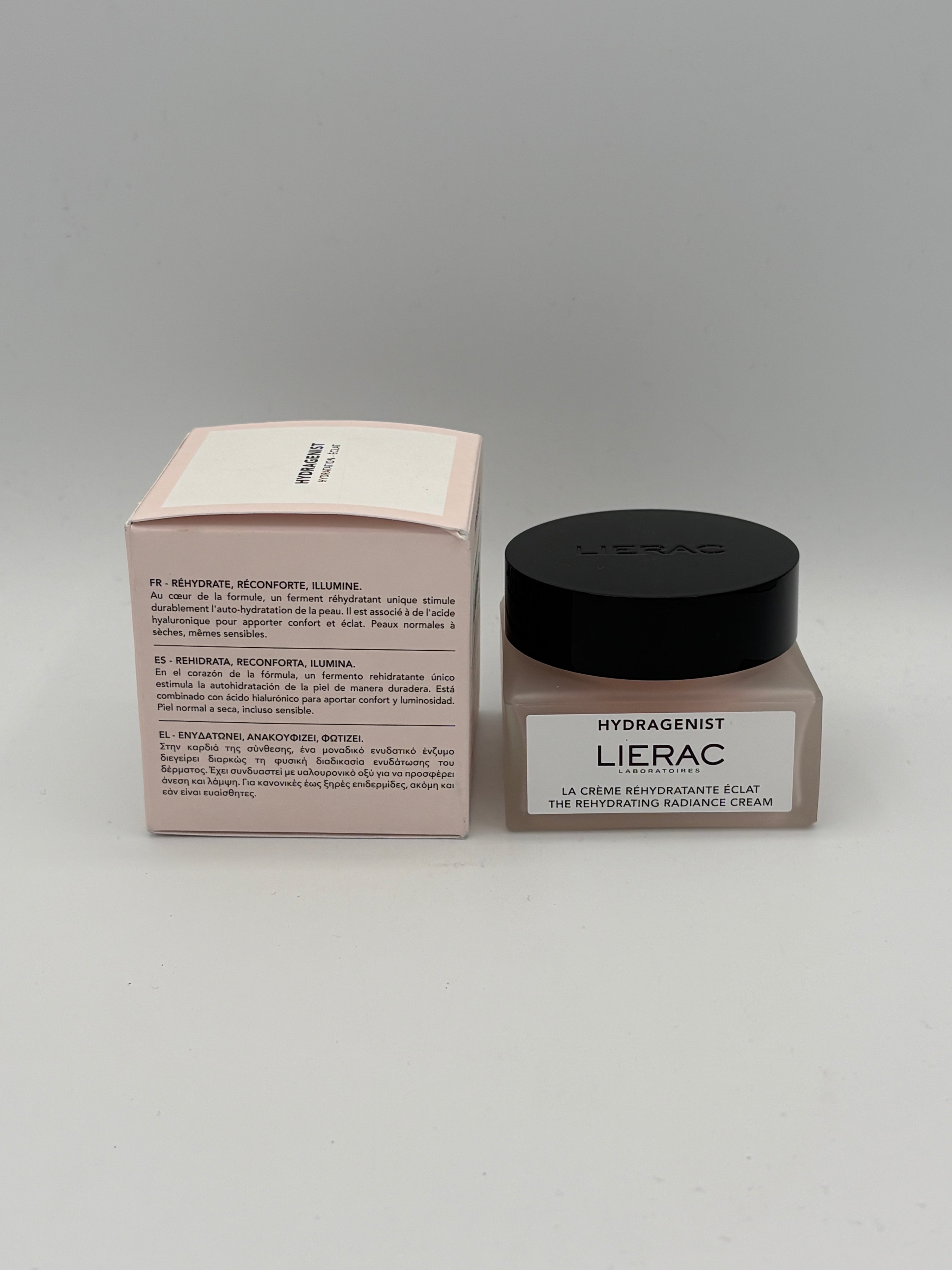 BLOCK36: CREAM	LIERAC	HYDRAGENIST THE REHYDRATING RADIANCE CREAM 50ml