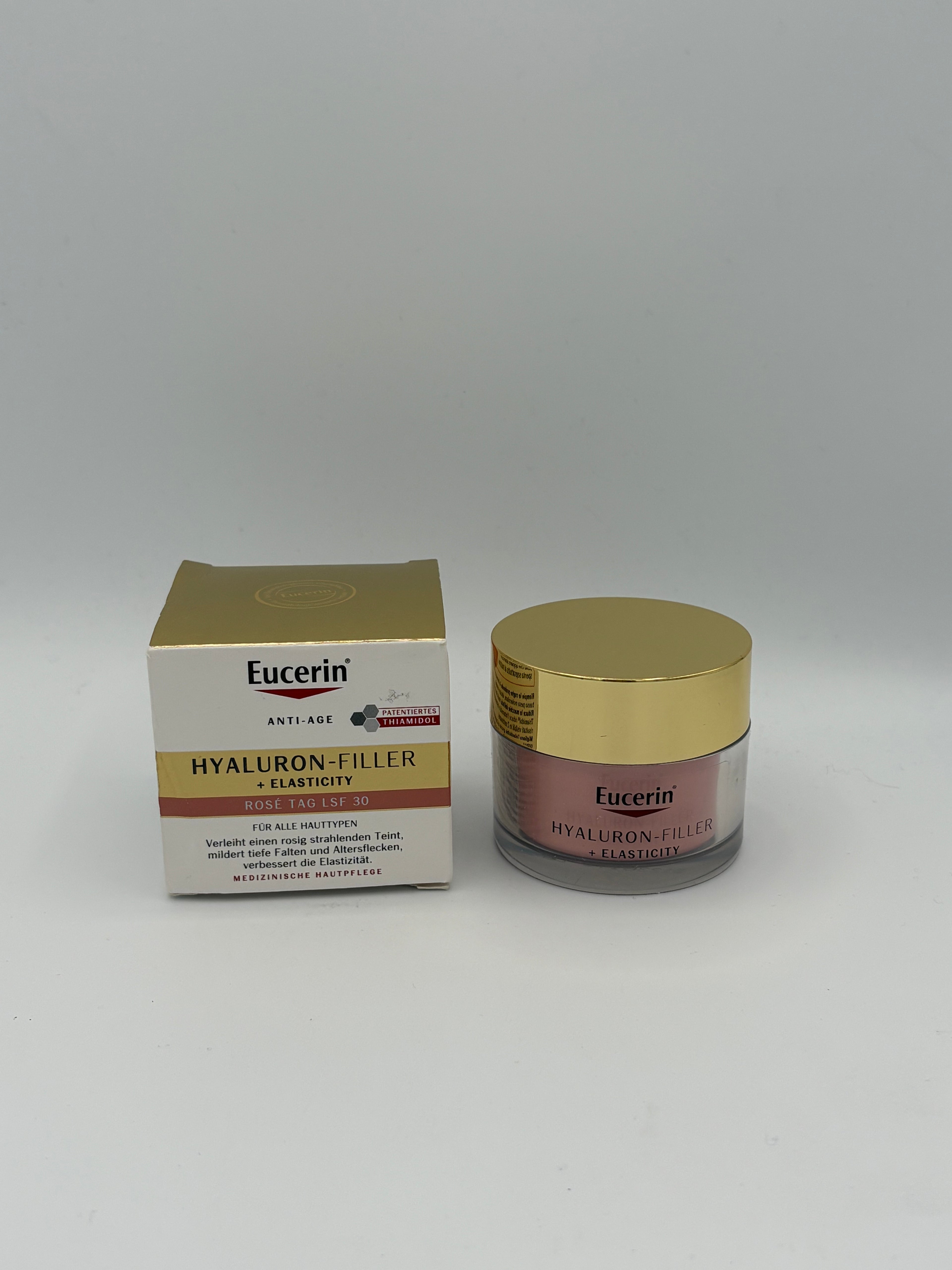 BLOCK36: CREMA EUCERIN HYALURON-FILLER + ELASTICITY (GIORNO ROSE SPF30) 50ml