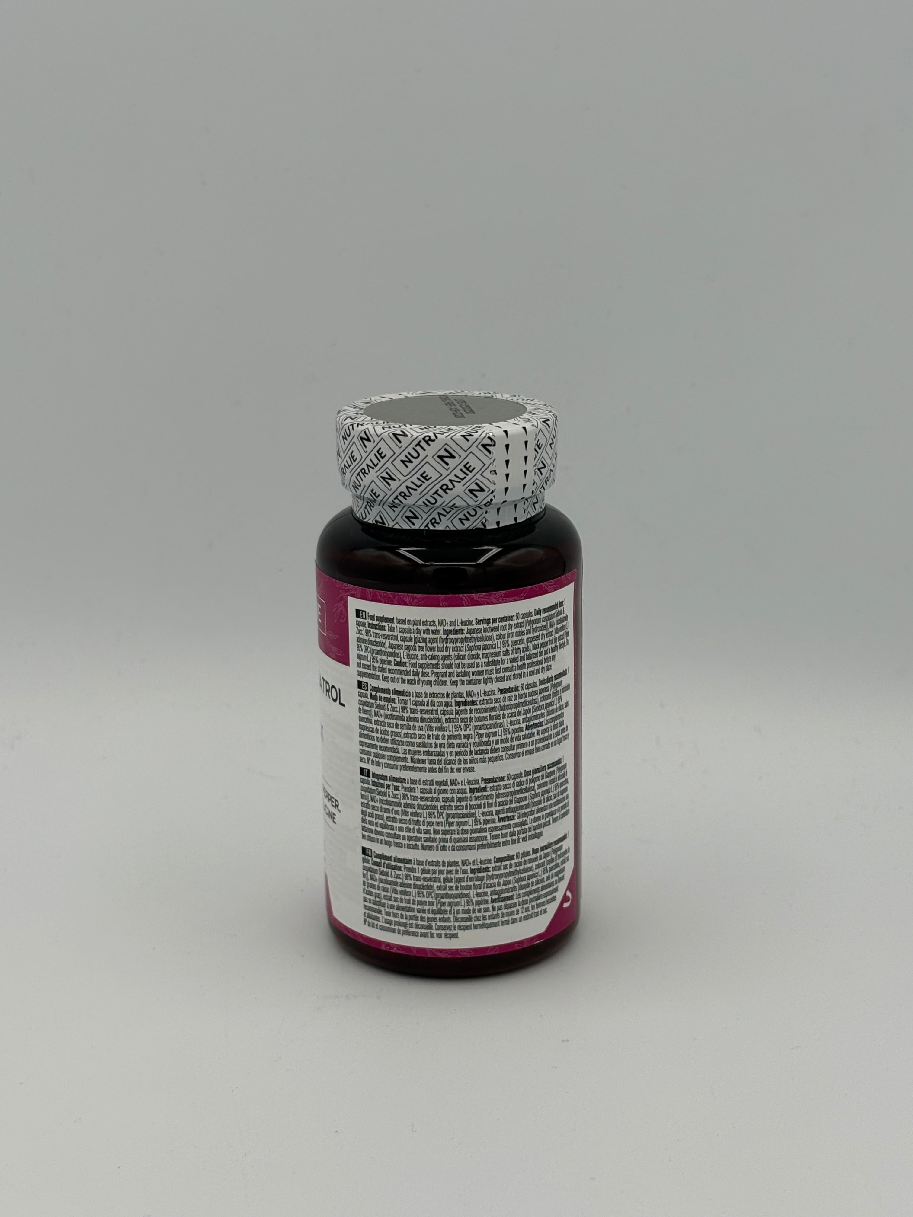 BLOCK36: CAPSULE	NUTRALIE	TRANS-RESVERATROL & NAD+ COMPLEX
