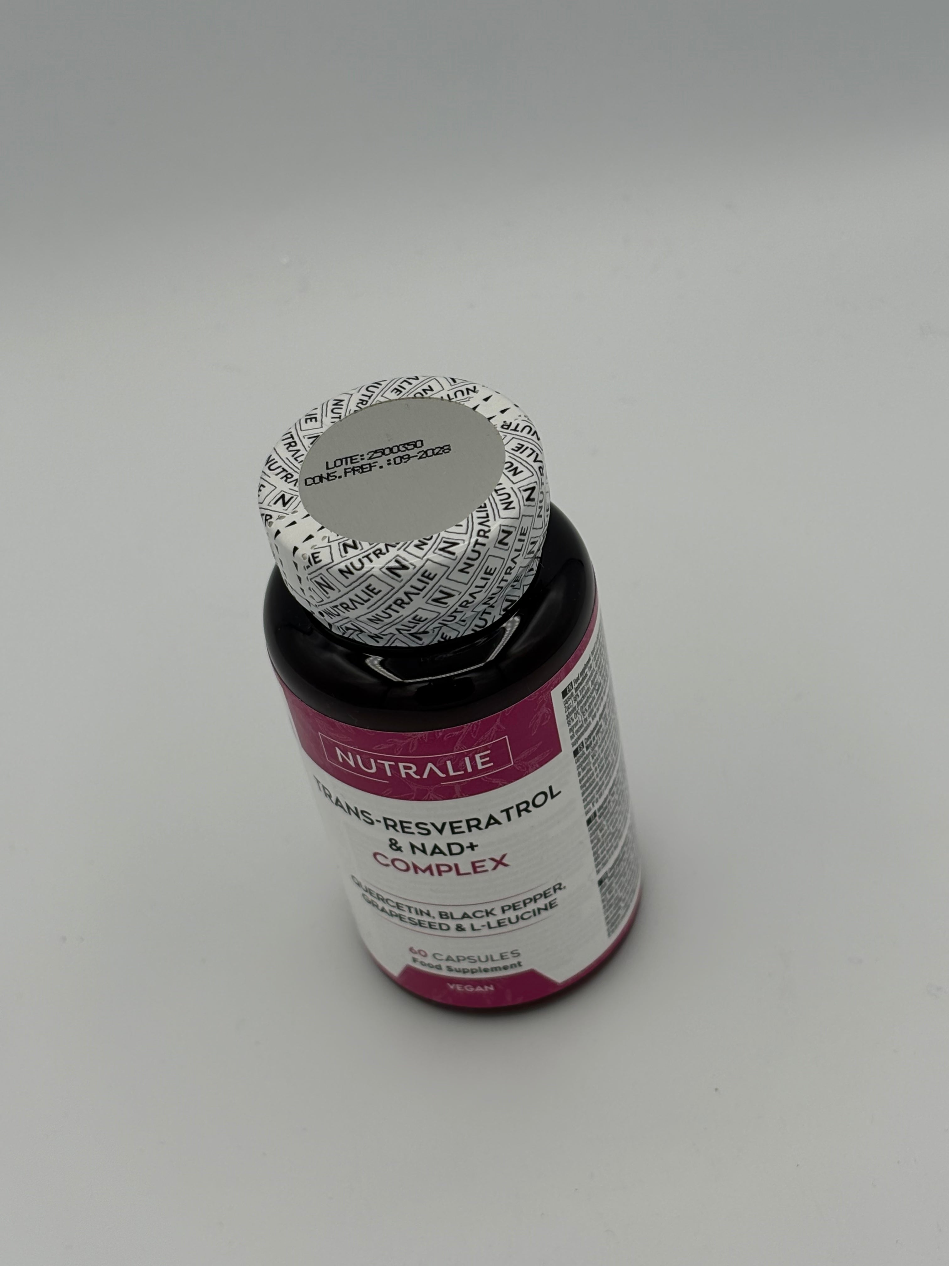 BLOCK36: CAPSULE	NUTRALIE	TRANS-RESVERATROL & NAD+ COMPLEX