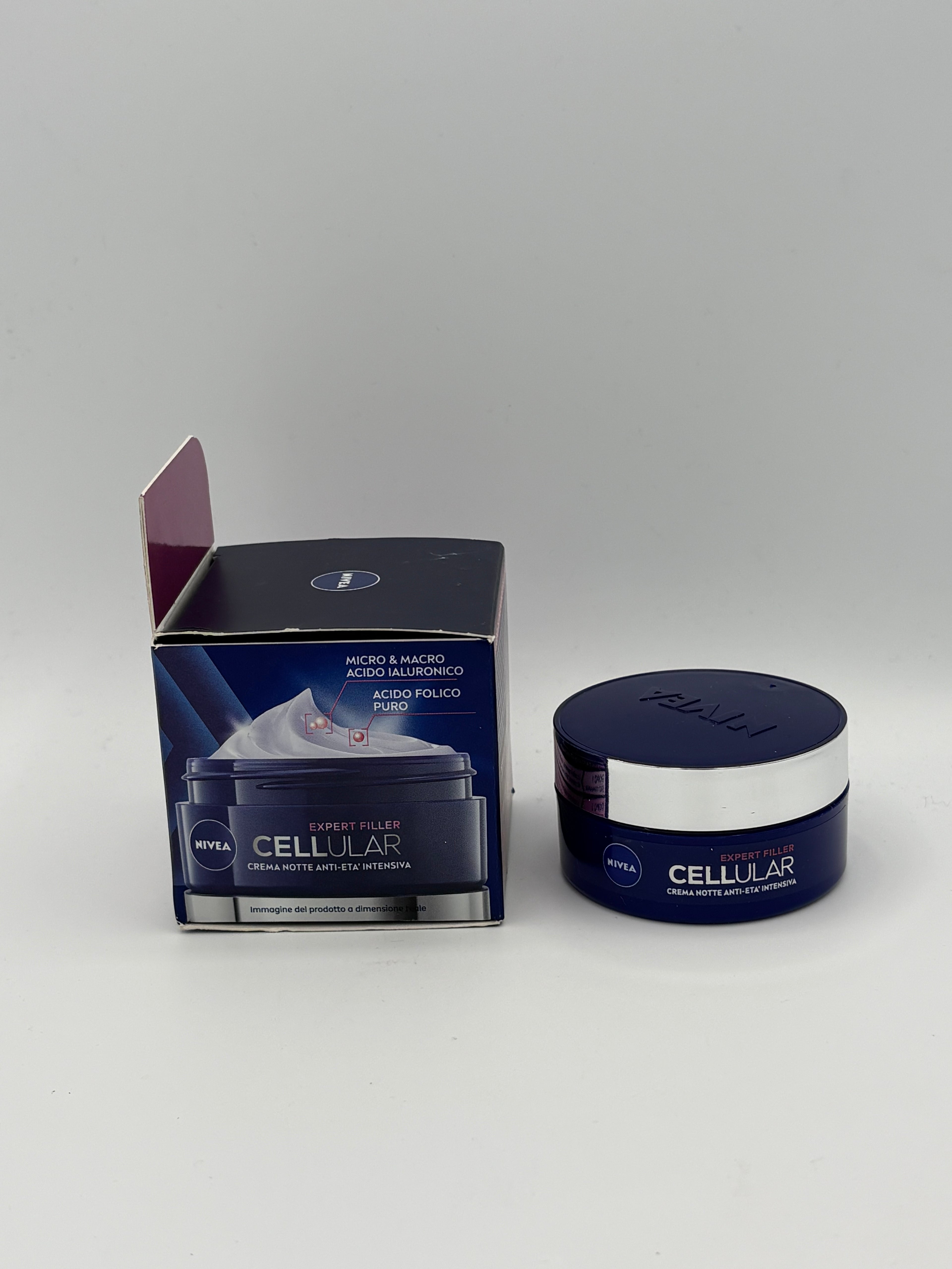BLOCK36: CREMA	NIVEA	FILLER NOTTE ANTI-ETA' INTENSIVA