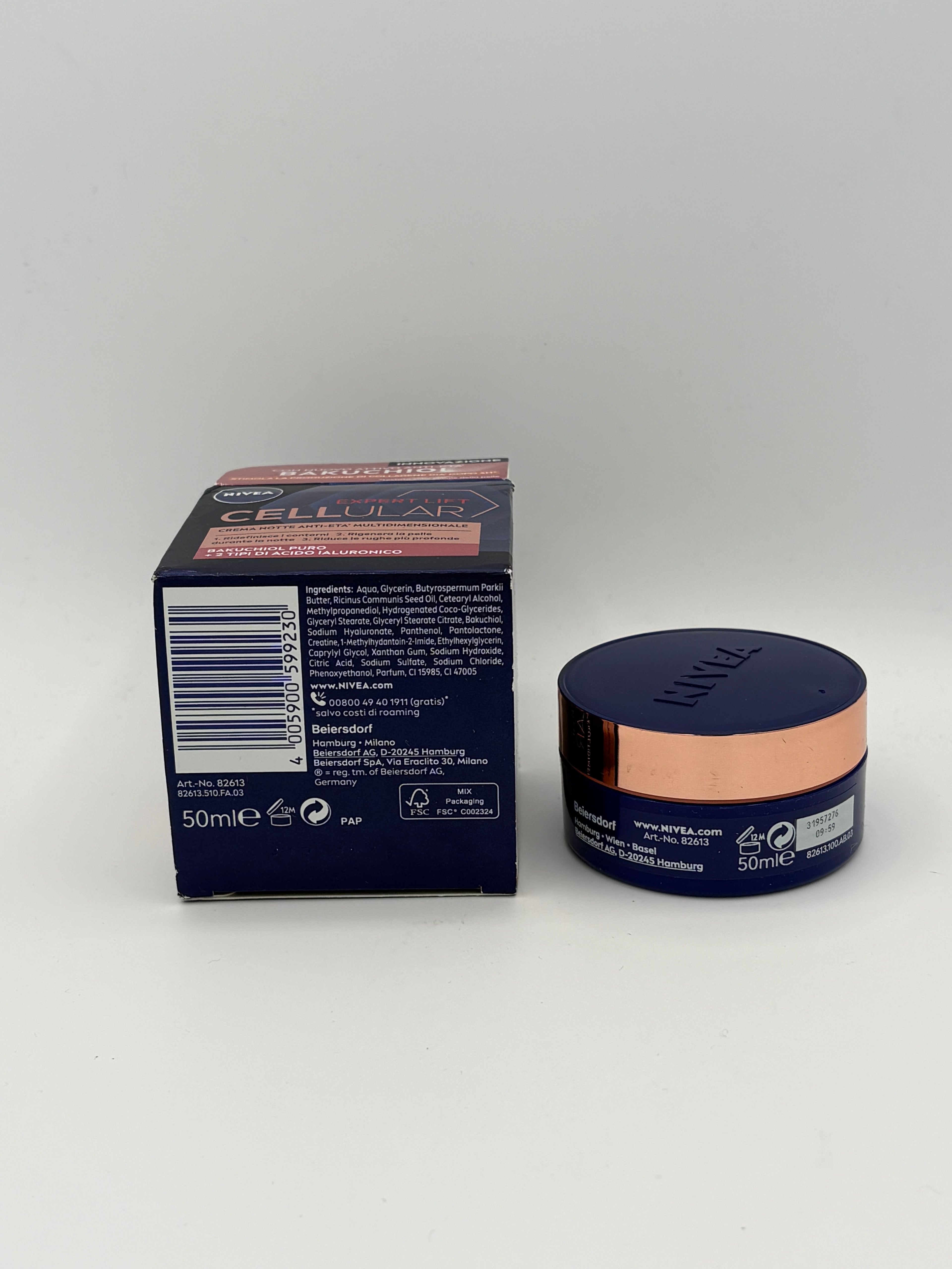BLOCK36: CREMA	NIVEA	BAKUCHIOL EXPERT LIFT NOTTE ANTI-ETA' MULTIDIMENSIONALE
