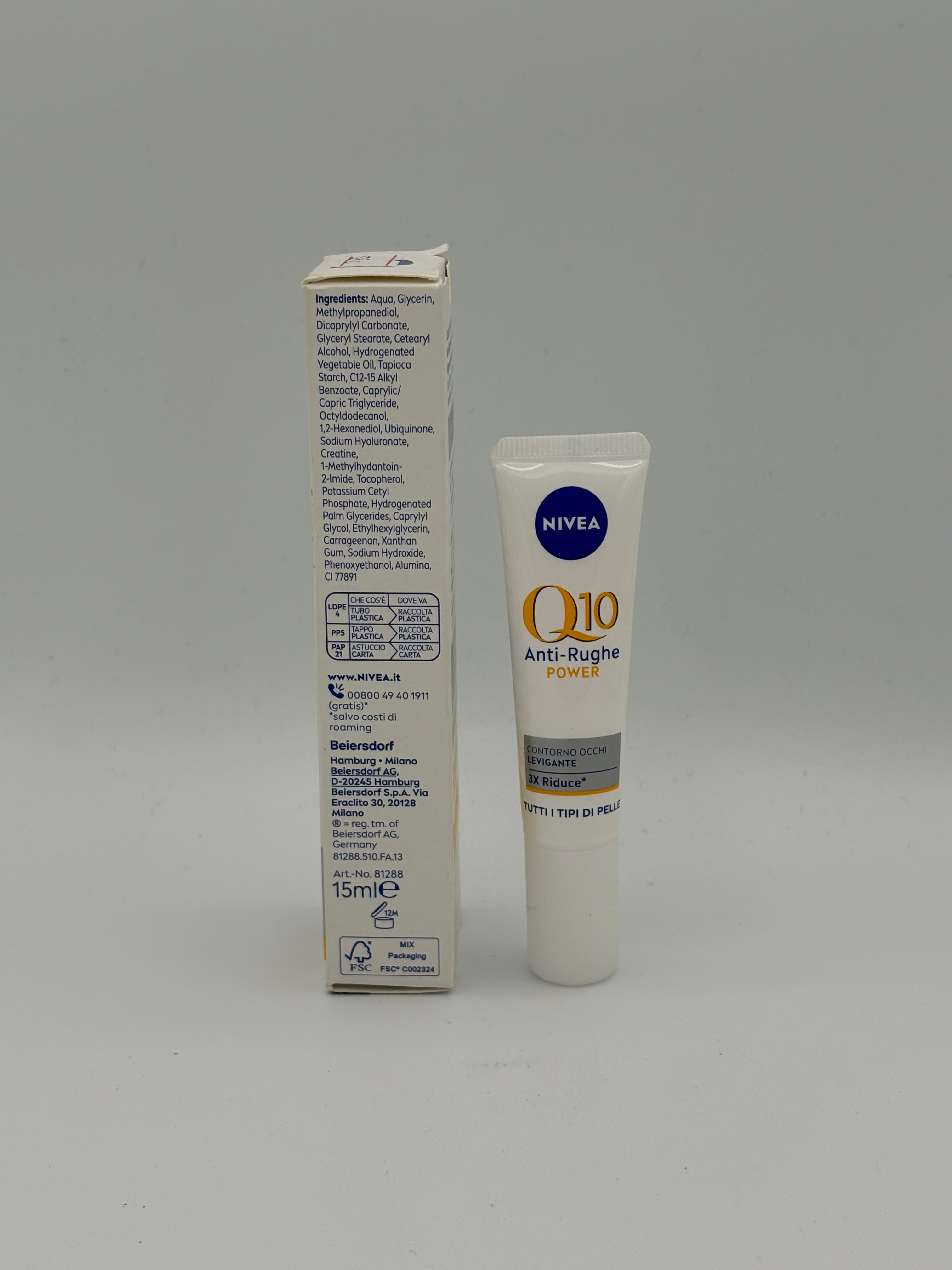 BLOCK36: NIVEA Q10 POWER ANTI-FALTEN AUGENPFLEGE
