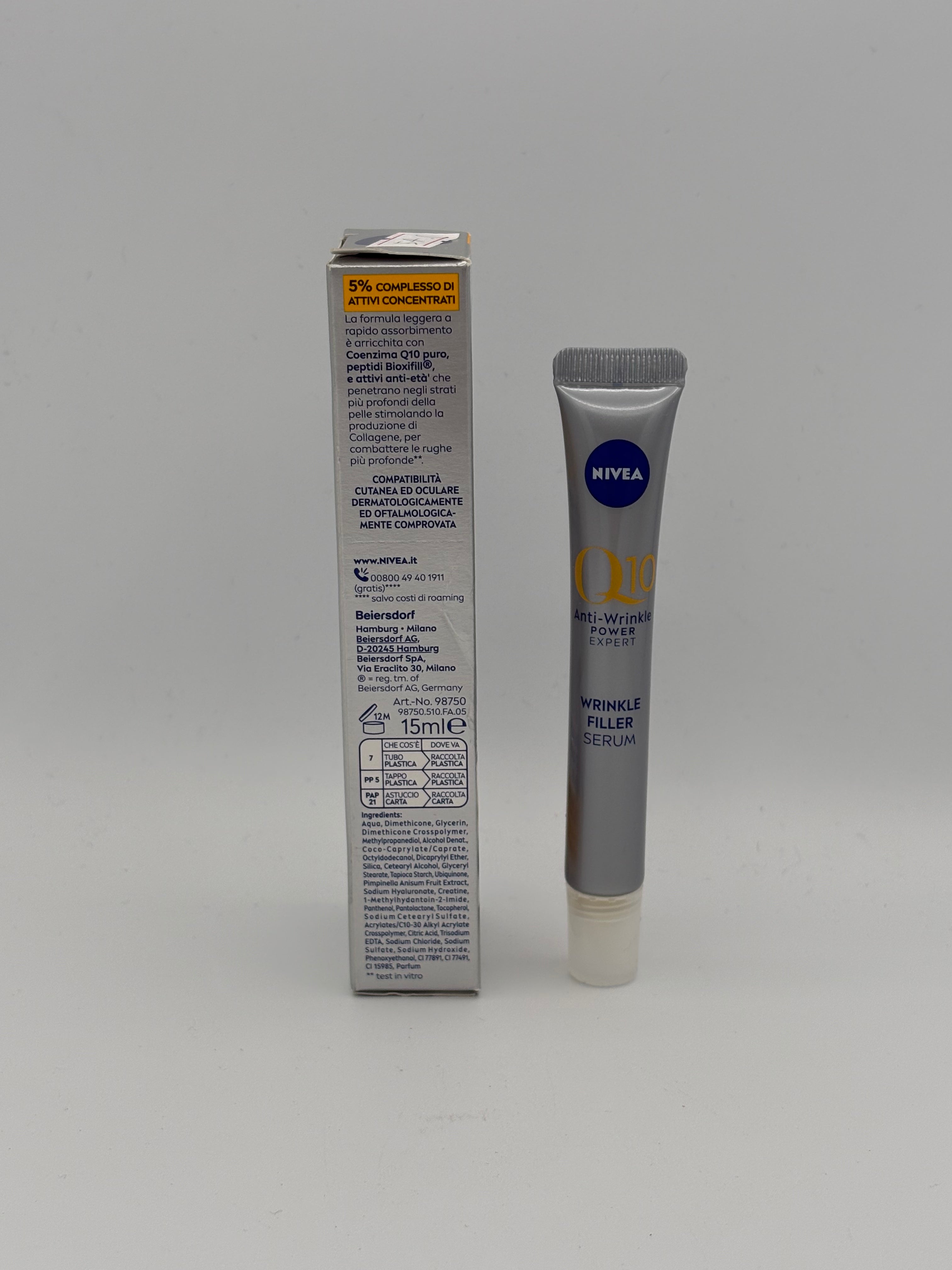 BLOCK36: SIERO	NIVEA	ANTI-RUGHE Q10 EXPERT
