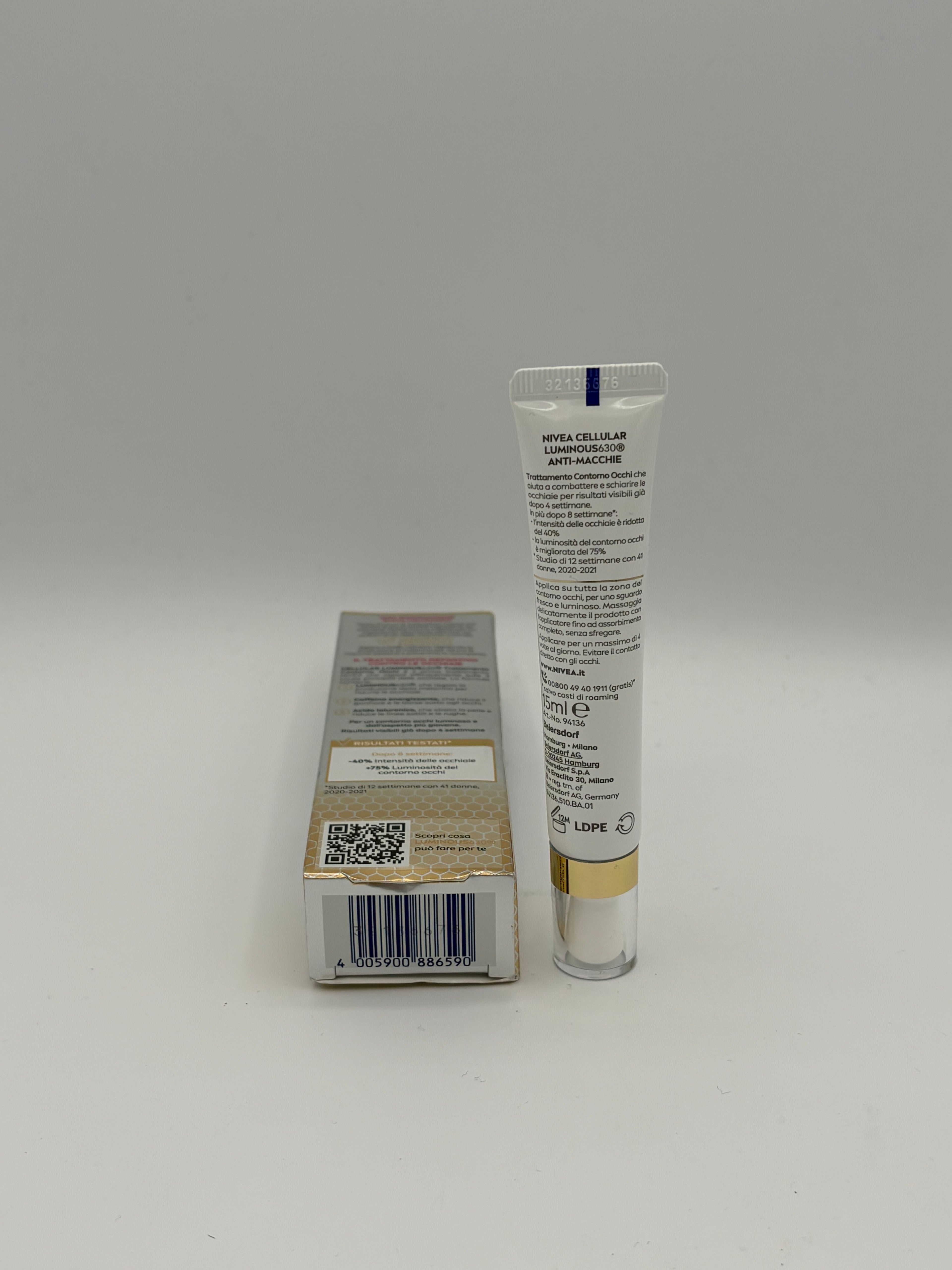 BLOCK36: CREMA	NIVEA	LUMINOUS 630 ANTI-MACCHIE
