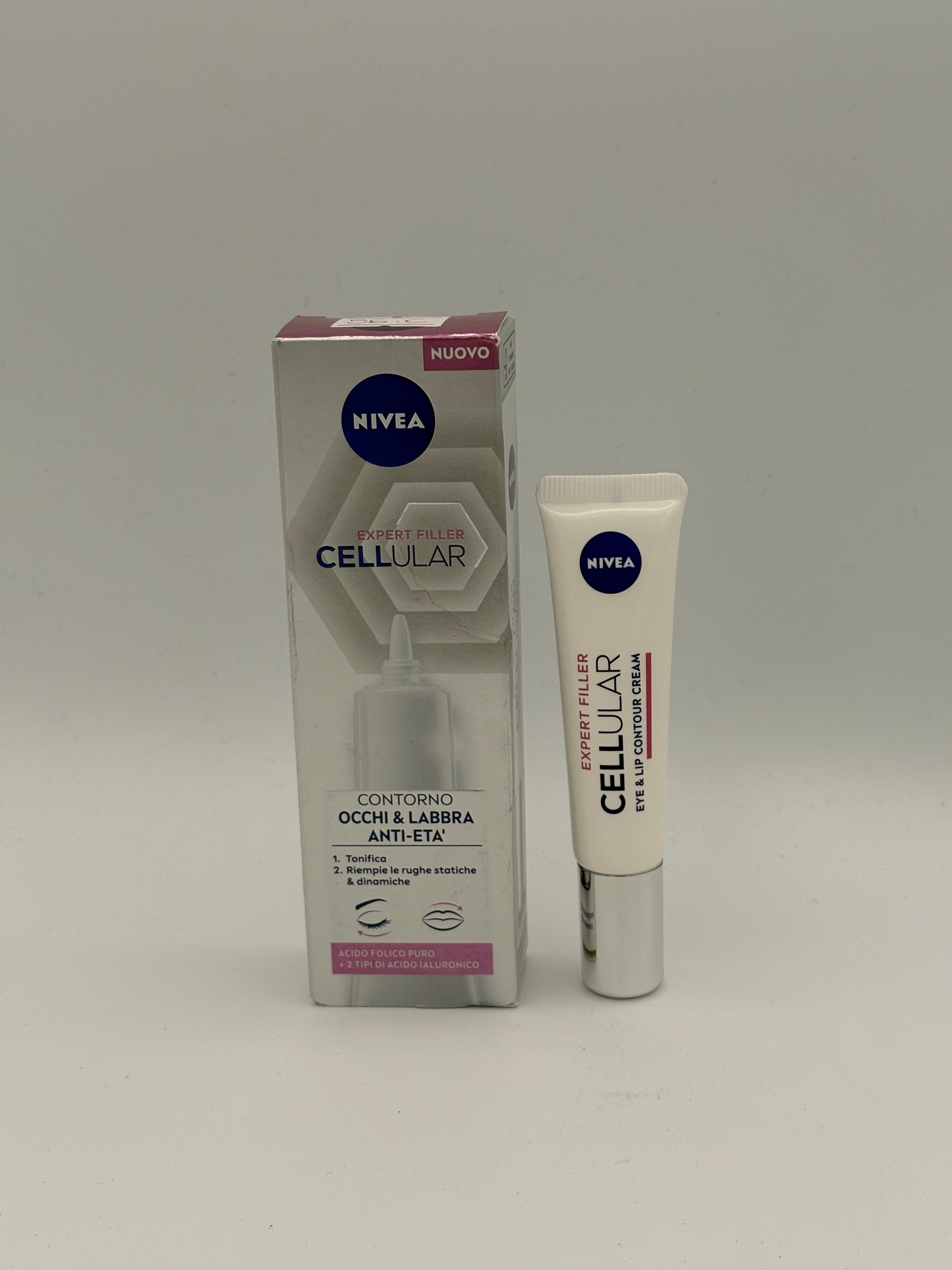 BLOCK36: CREME NIVEA CELLULAR EXPERT FILLER AUGEN & LIPPENKONTUR ANTI-AGE