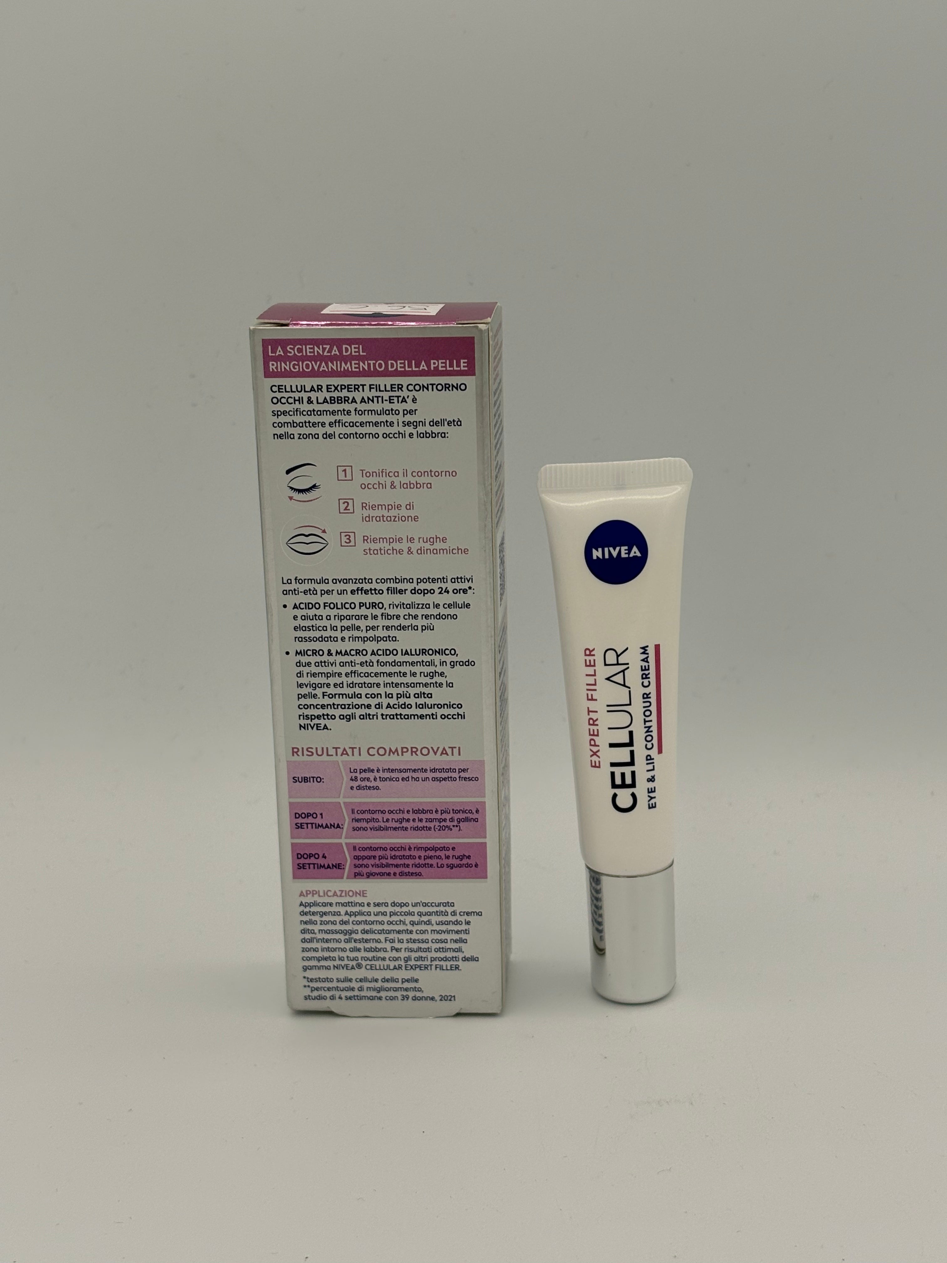 BLOCK36: CREME NIVEA CELLULAR EXPERT FILLER AUGEN & LIPPENKONTUR ANTI-AGE