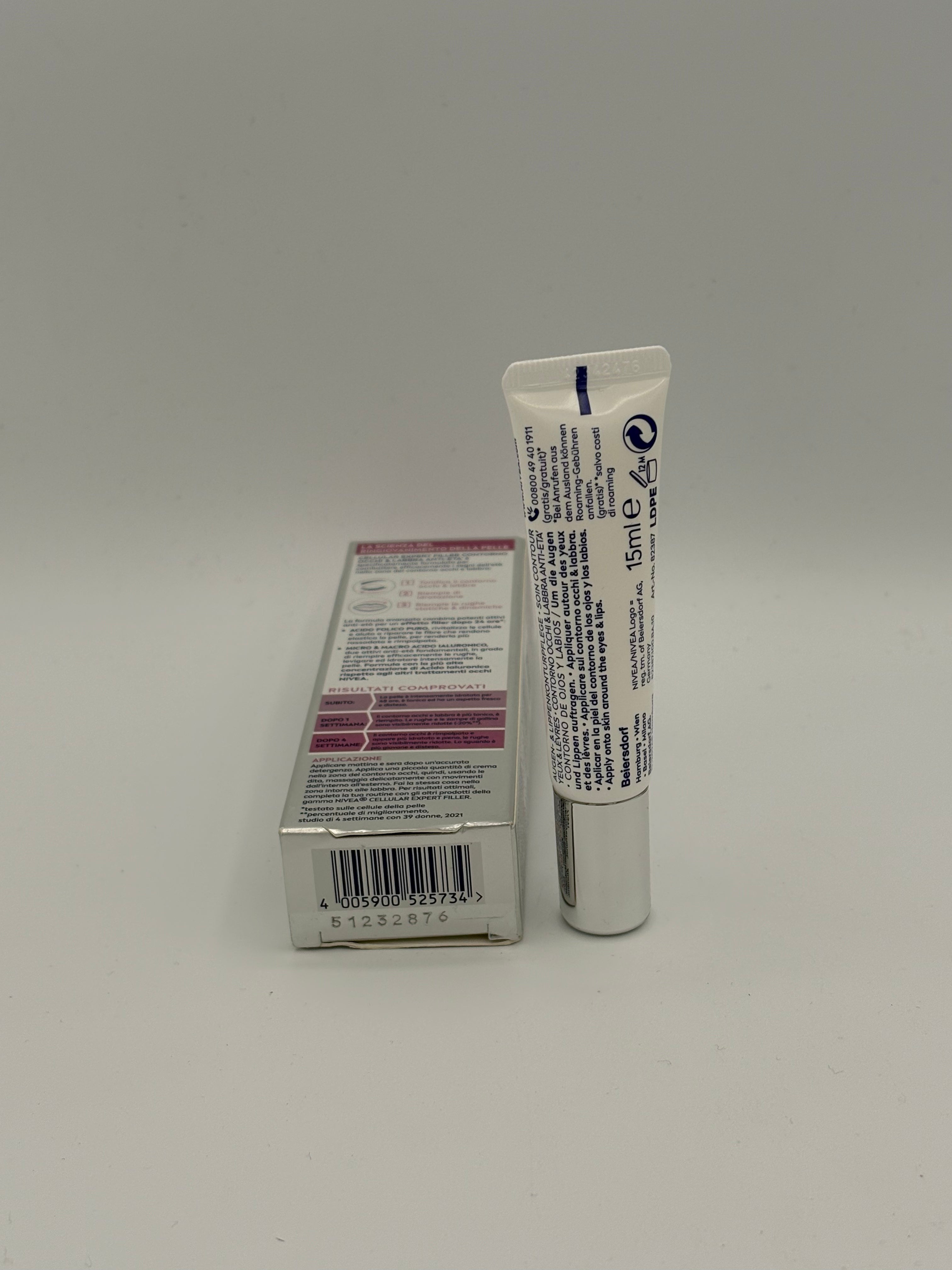 BLOCK36: CREME NIVEA CELLULAR EXPERT FILLER AUGEN & LIPPENKONTUR ANTI-AGE