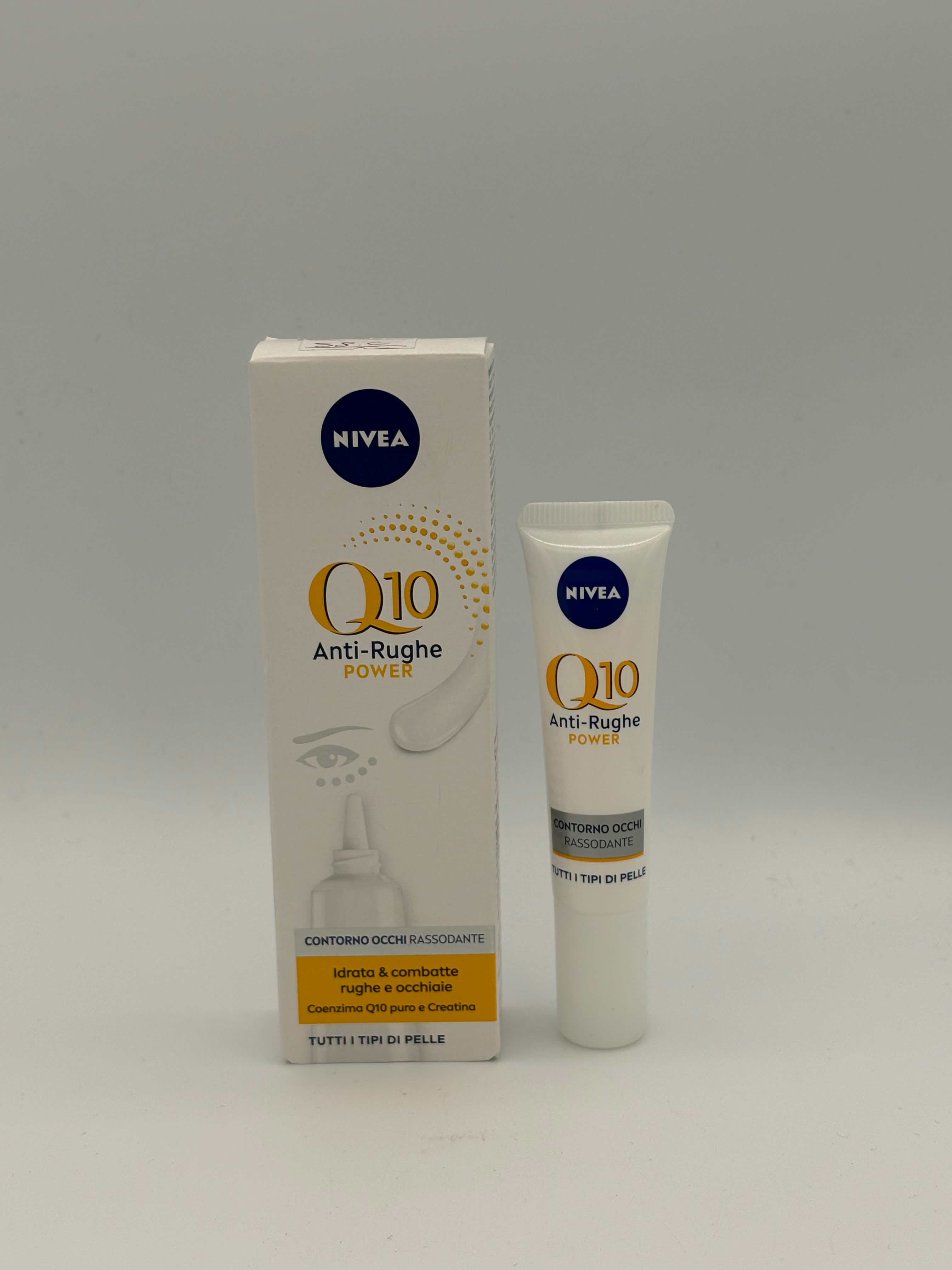BLOCK36: SERUM	NIVEA	ANTI-FALTEN Q10 POWER STRAFFENDE AUGENKONTUR