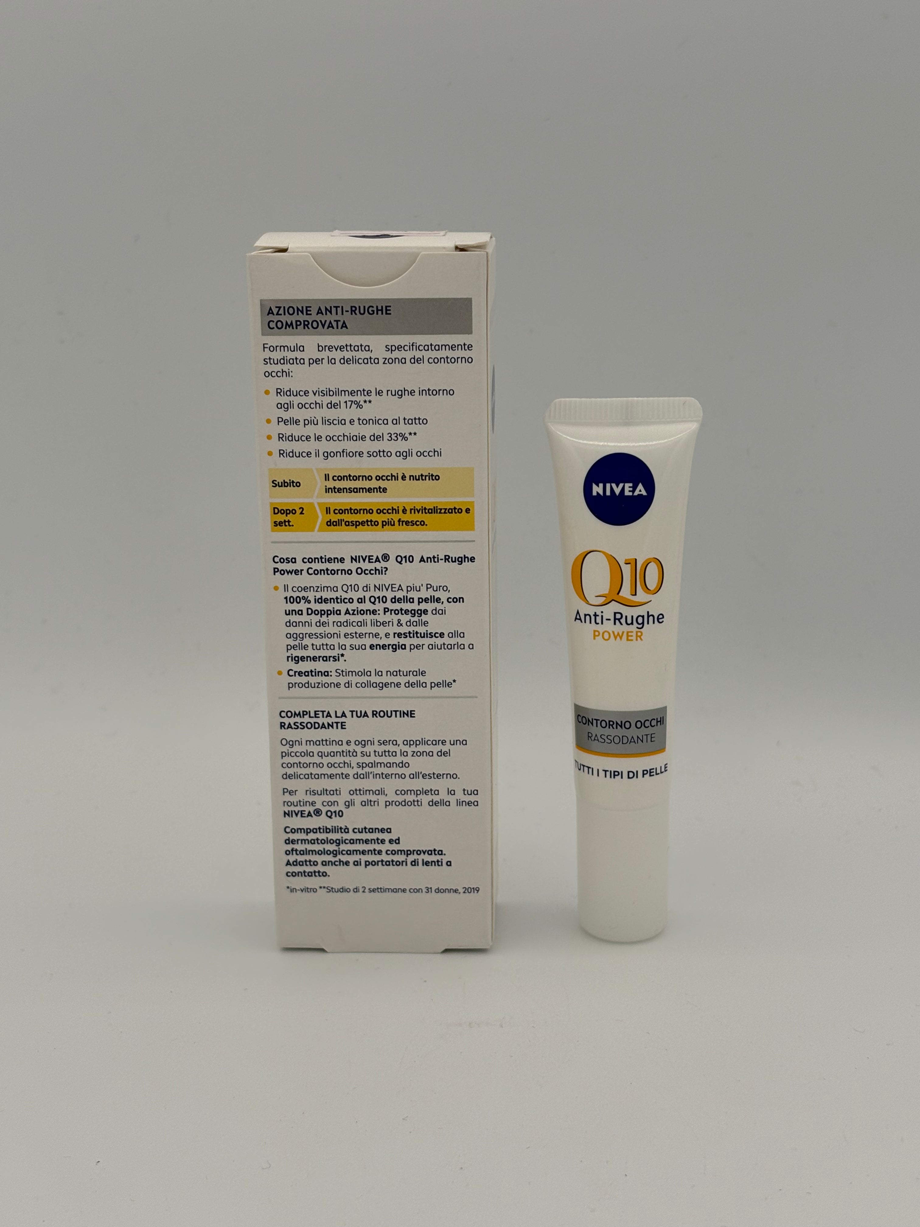 BLOCK36: SERUM	NIVEA	ANTI-FALTEN Q10 POWER STRAFFENDE AUGENKONTUR