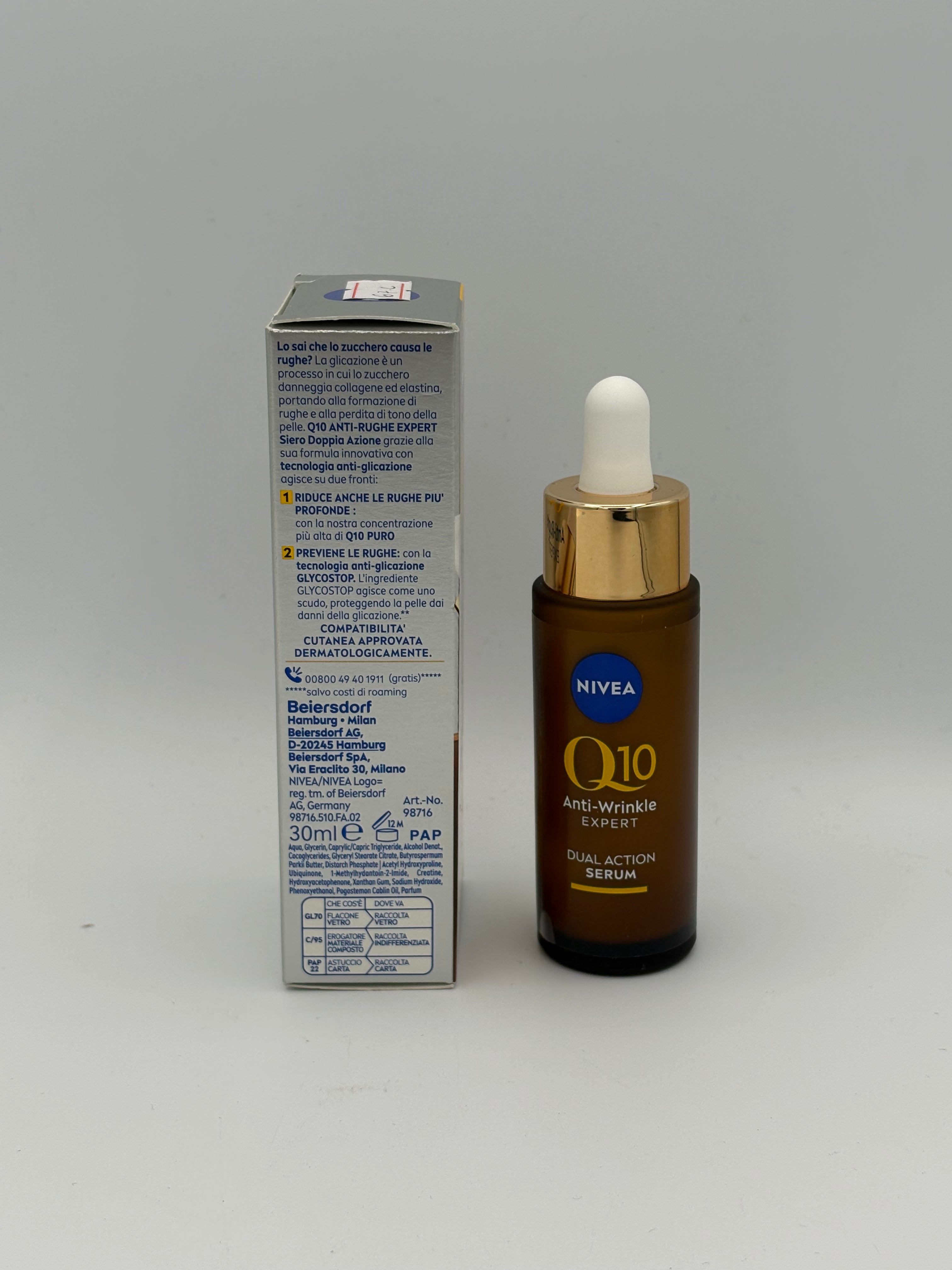 NIVEA ANTI-RUGHE EXPERT Q10 4X PIU' EFFICACE SIERO DOPPIA AZIONE