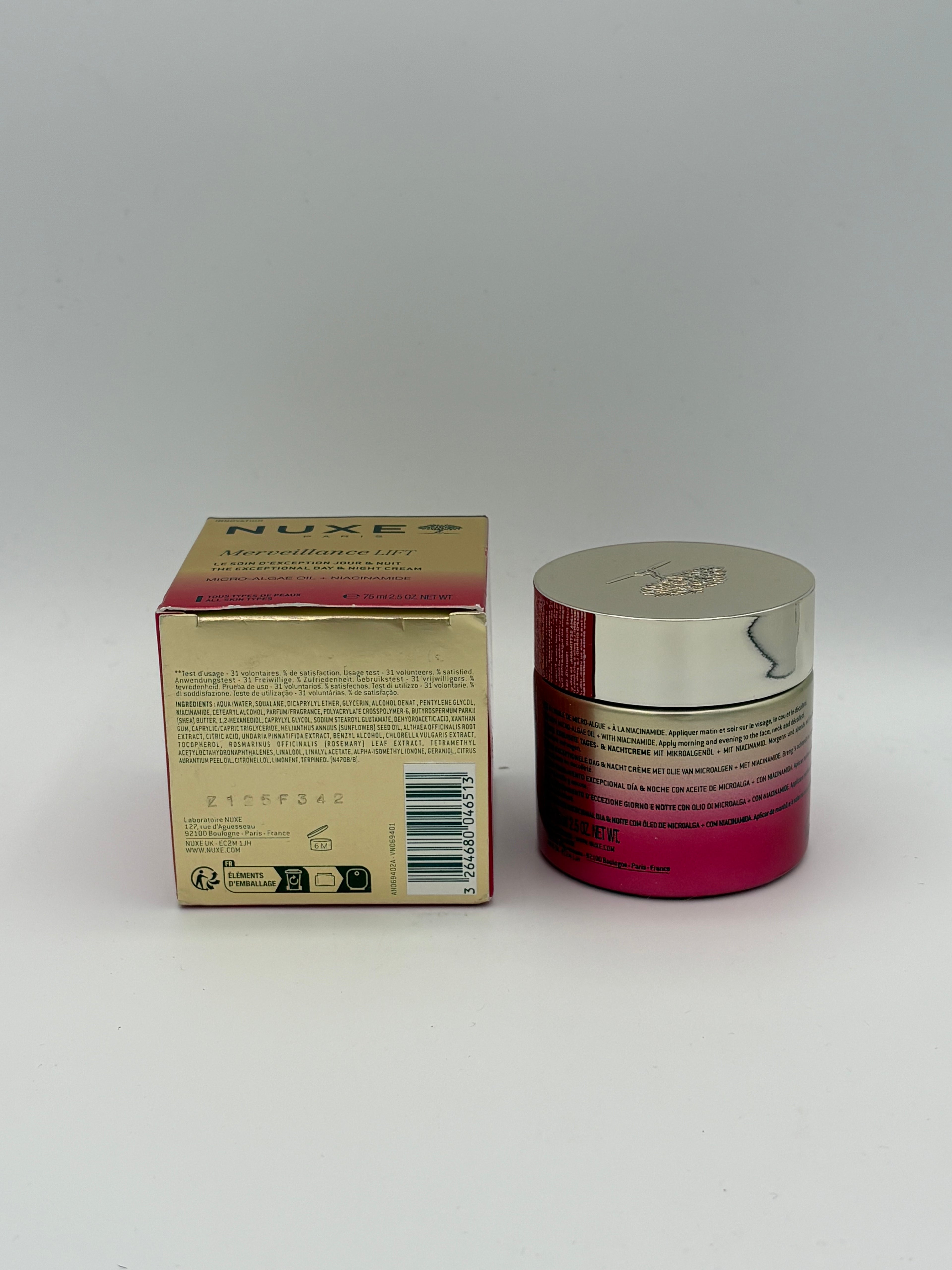 BLOCK36: CREMA	NUXE	MERVEILLANCE LIFT TRATTAMENTO GIORNO/NOTTE 75ml