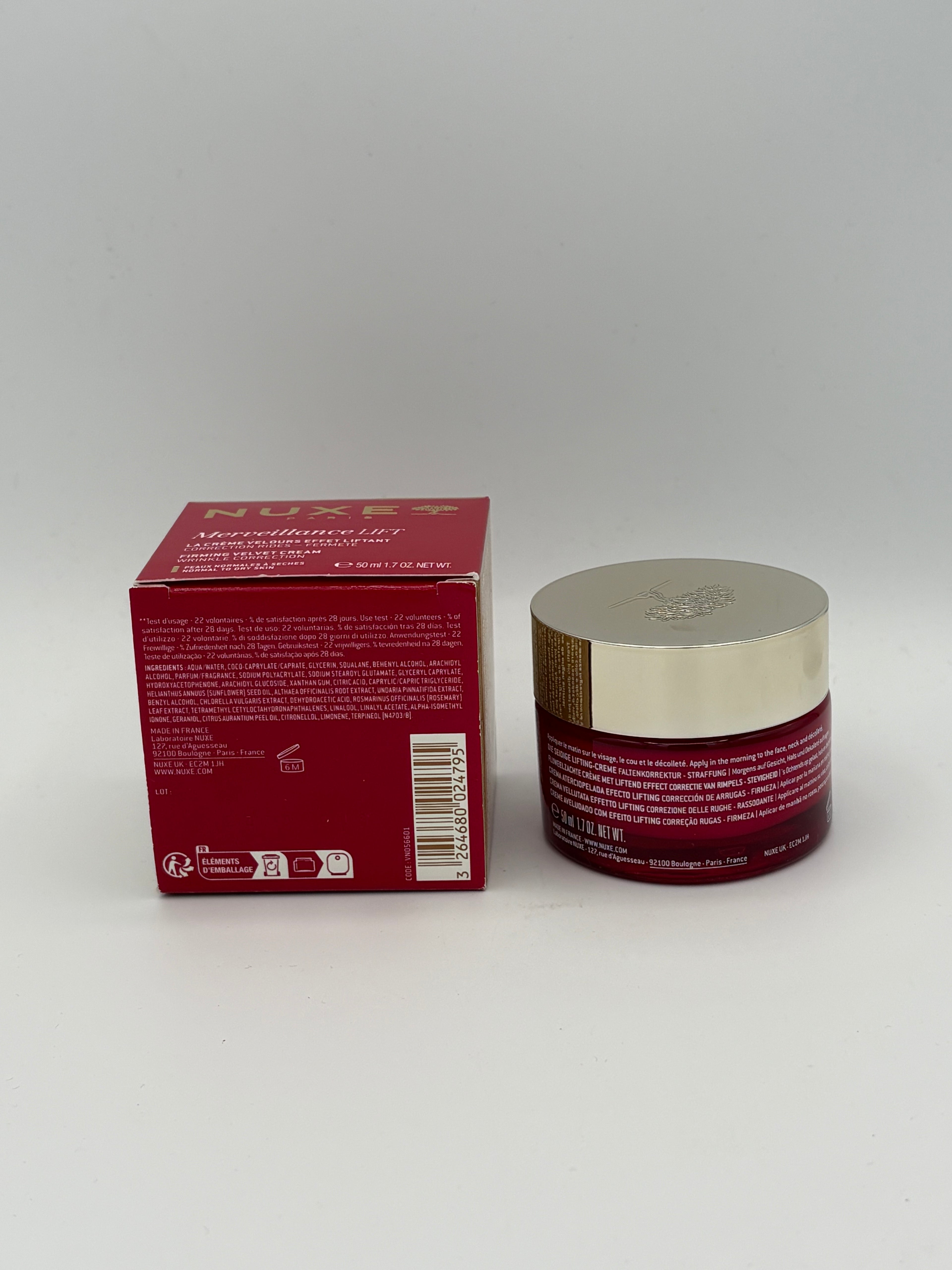 BLOCK36: CREMA	NUXE	MERVEILLANCE LIFT CREMA VELLUTATA EFFETTO LIFTING