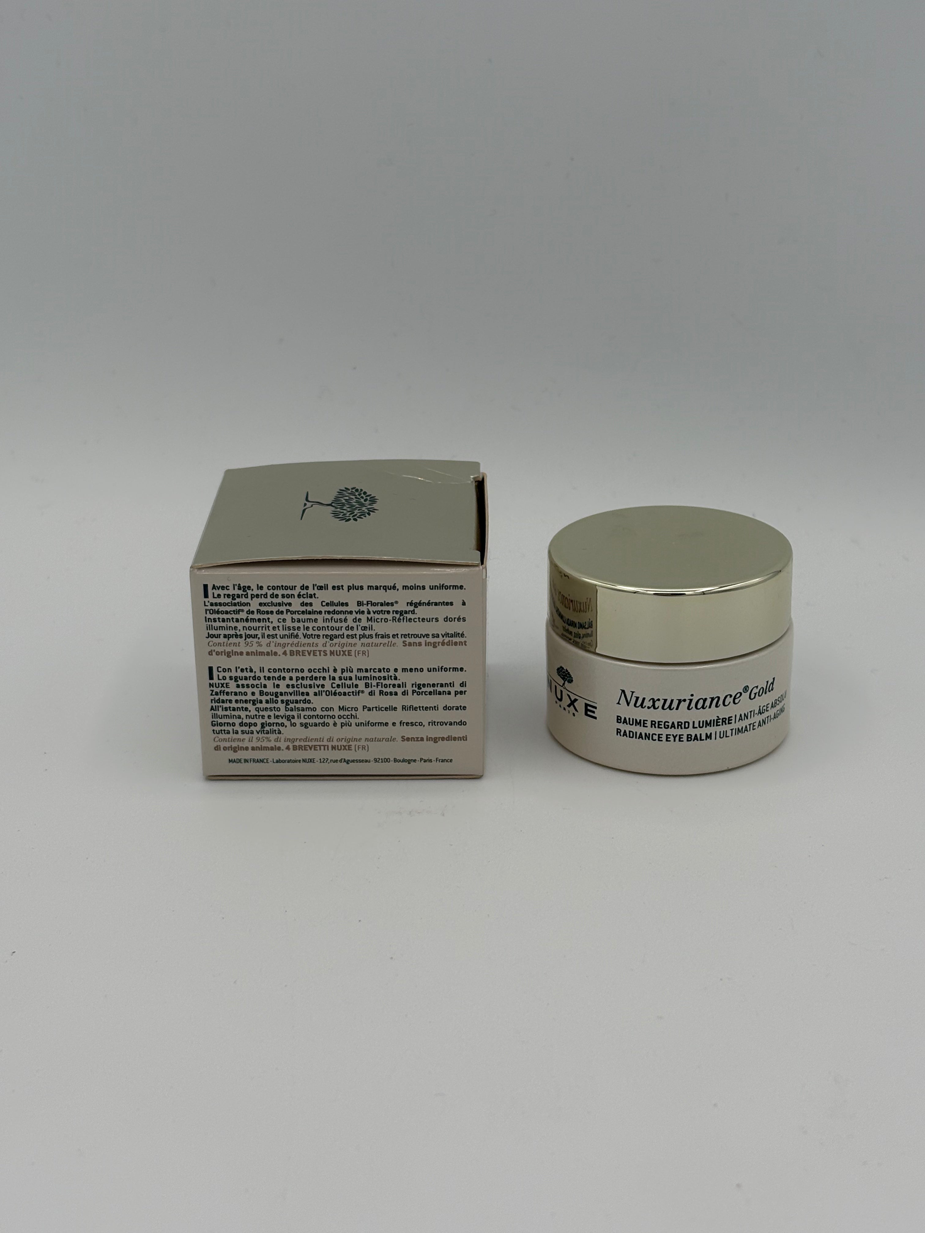 BLOCK36: CREMA	NUXE	NUXURIANCE GOLD CONTORNO OCCHI 15ml