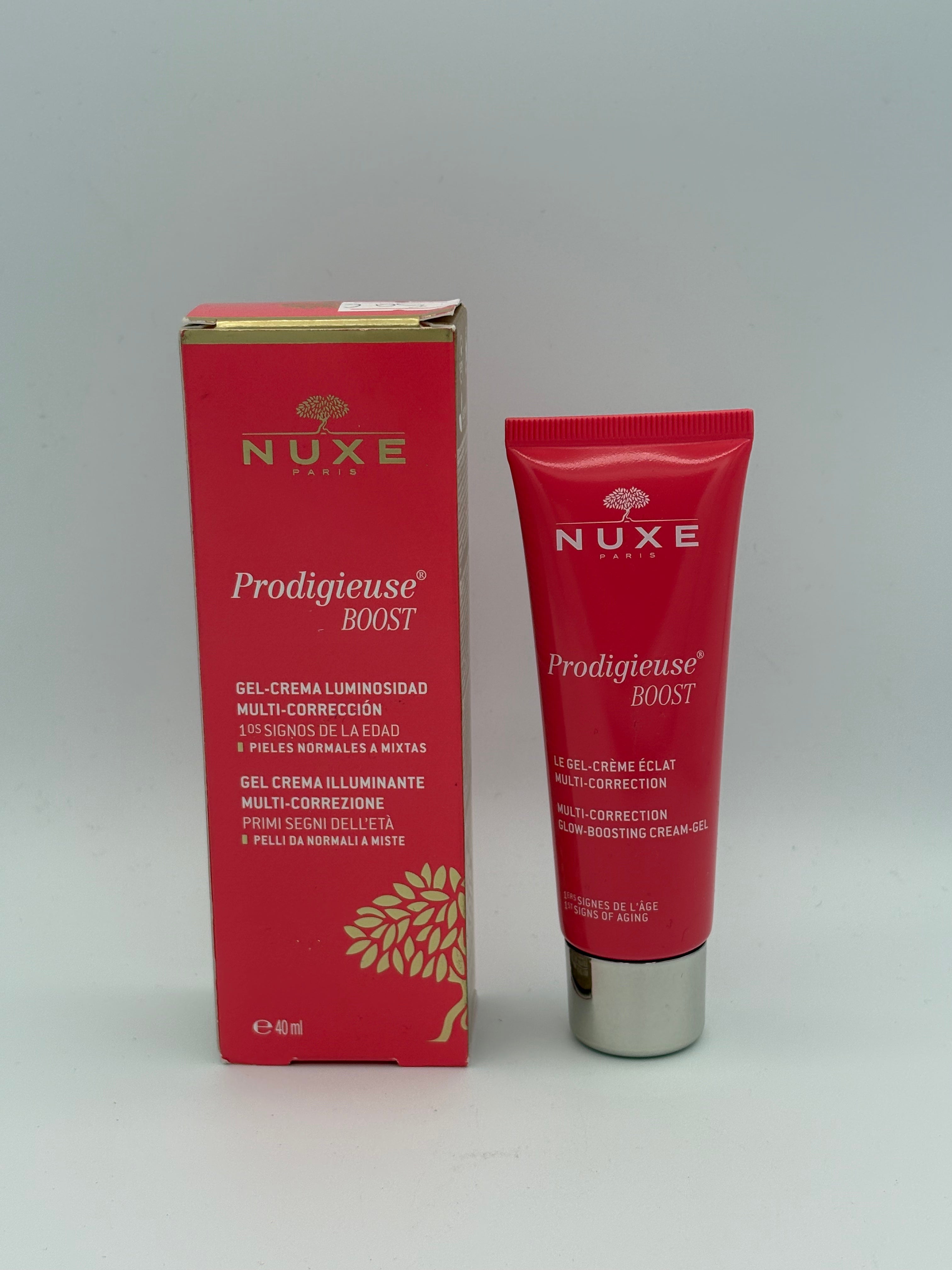 BLOCK36: CREMA	NUXE	PRODIGIEUSE BOOST GEL-CREMA ILLUMINANTE MULTI-CORREZIONE