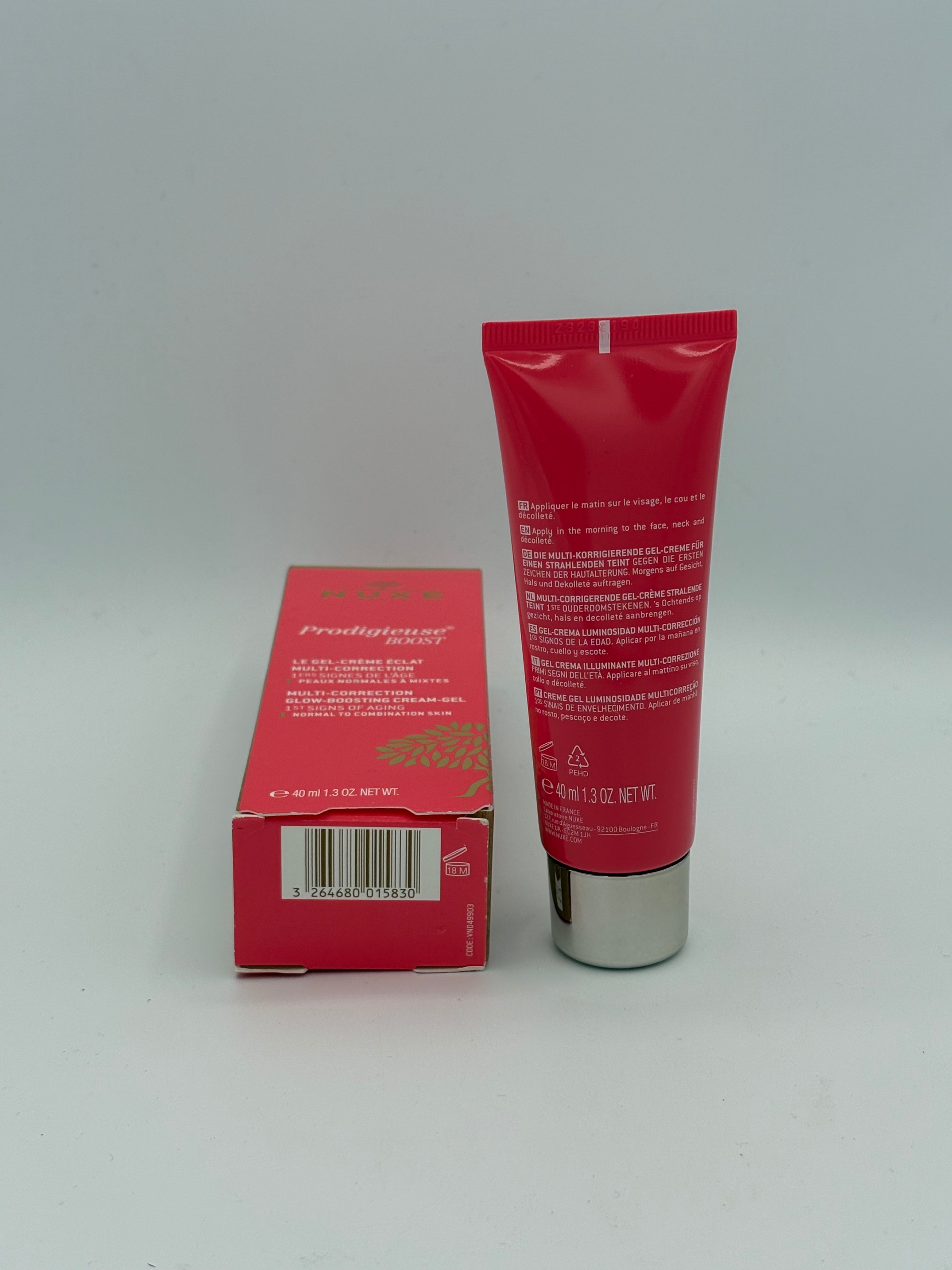 BLOCK36: CREMA	NUXE	PRODIGIEUSE BOOST GEL-CREMA ILLUMINANTE MULTI-CORREZIONE