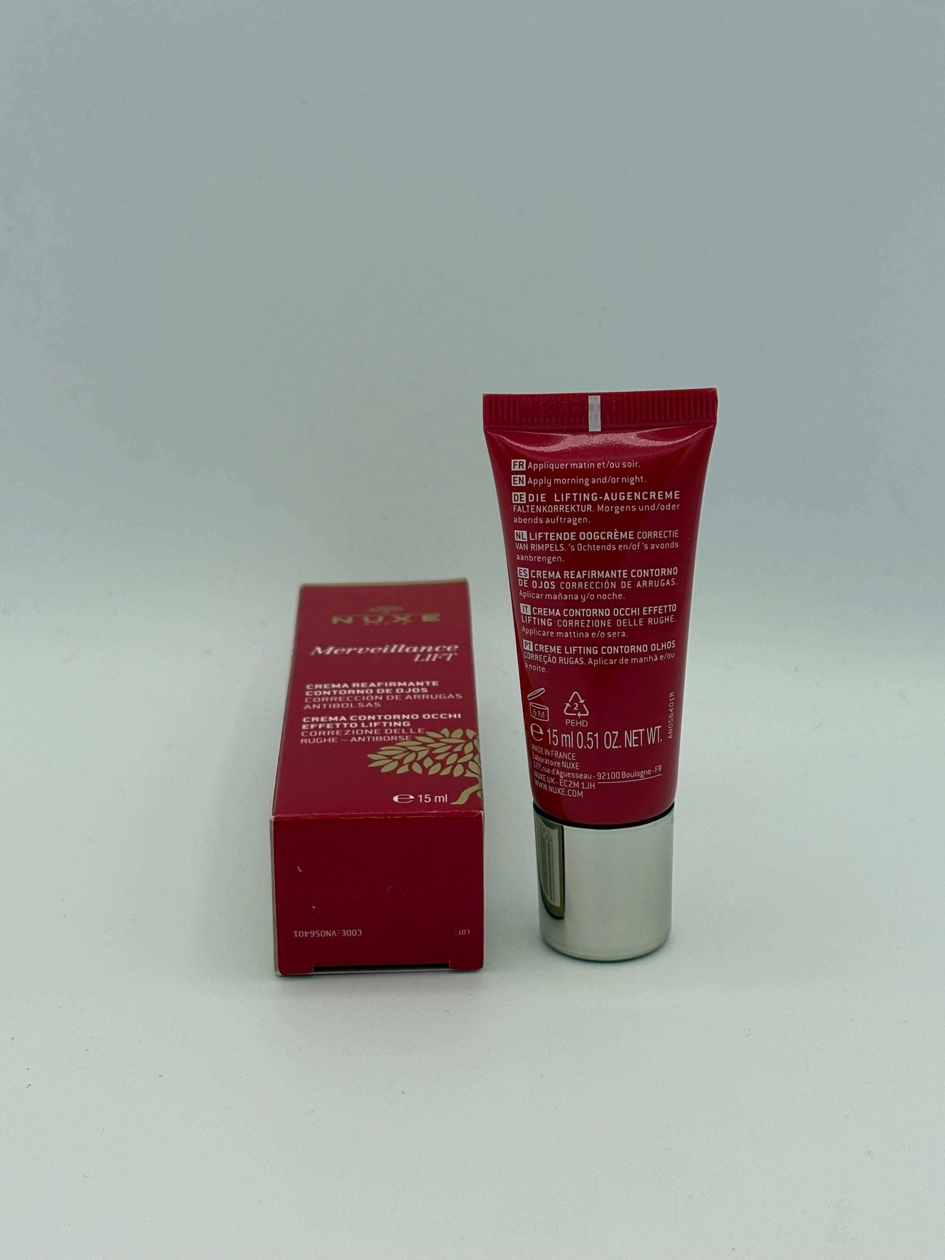 BLOCK36: CREMA	NUXE	MERVEILLANCE LIFT CREMA CONTORNO OCCHI EFFETTO LIFT
